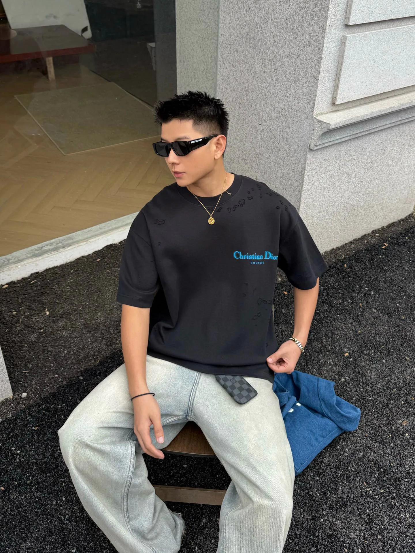 Футболки Мужские Christian Dior 10705