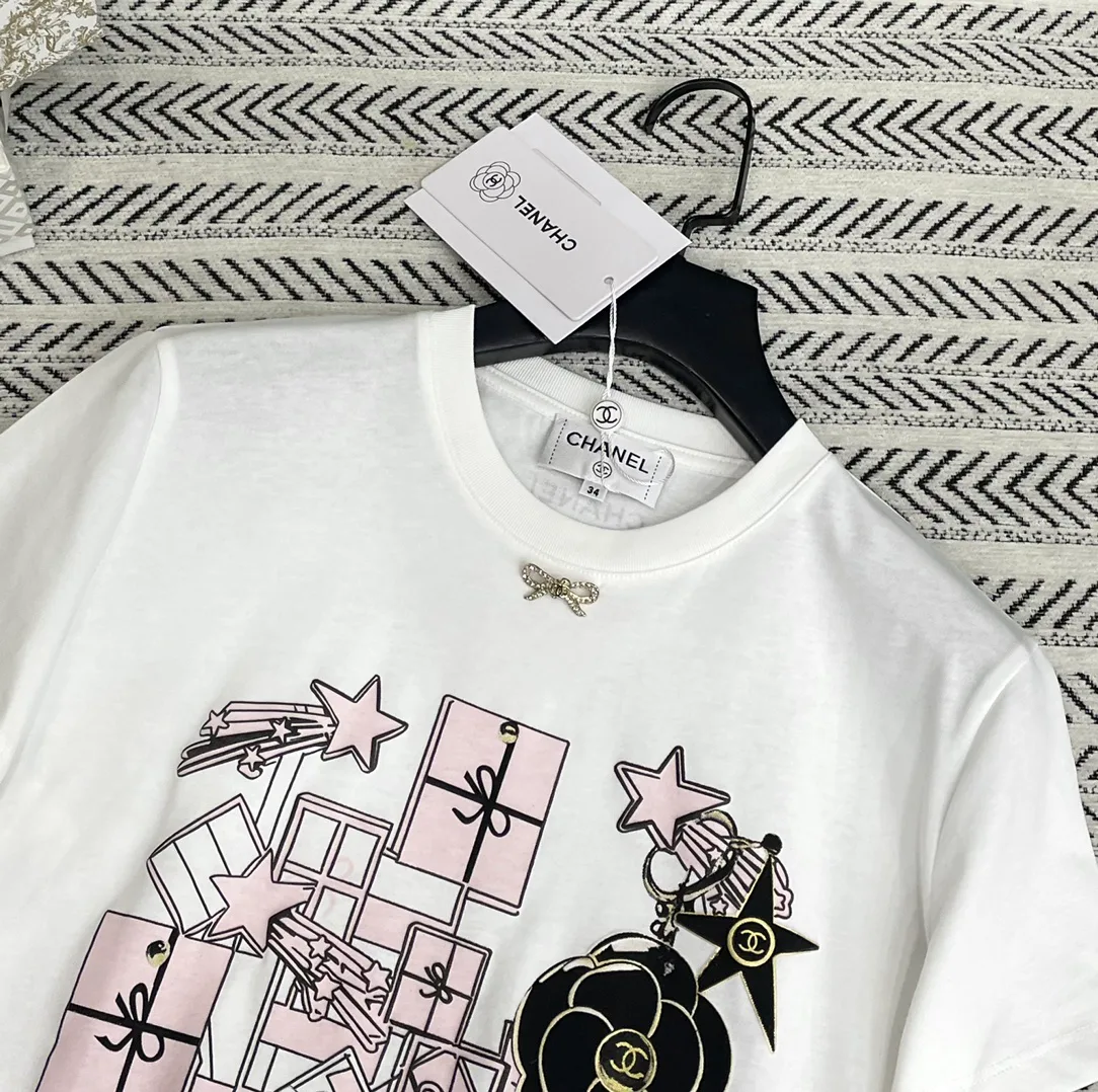 Футболки Женские Chanel 7689968