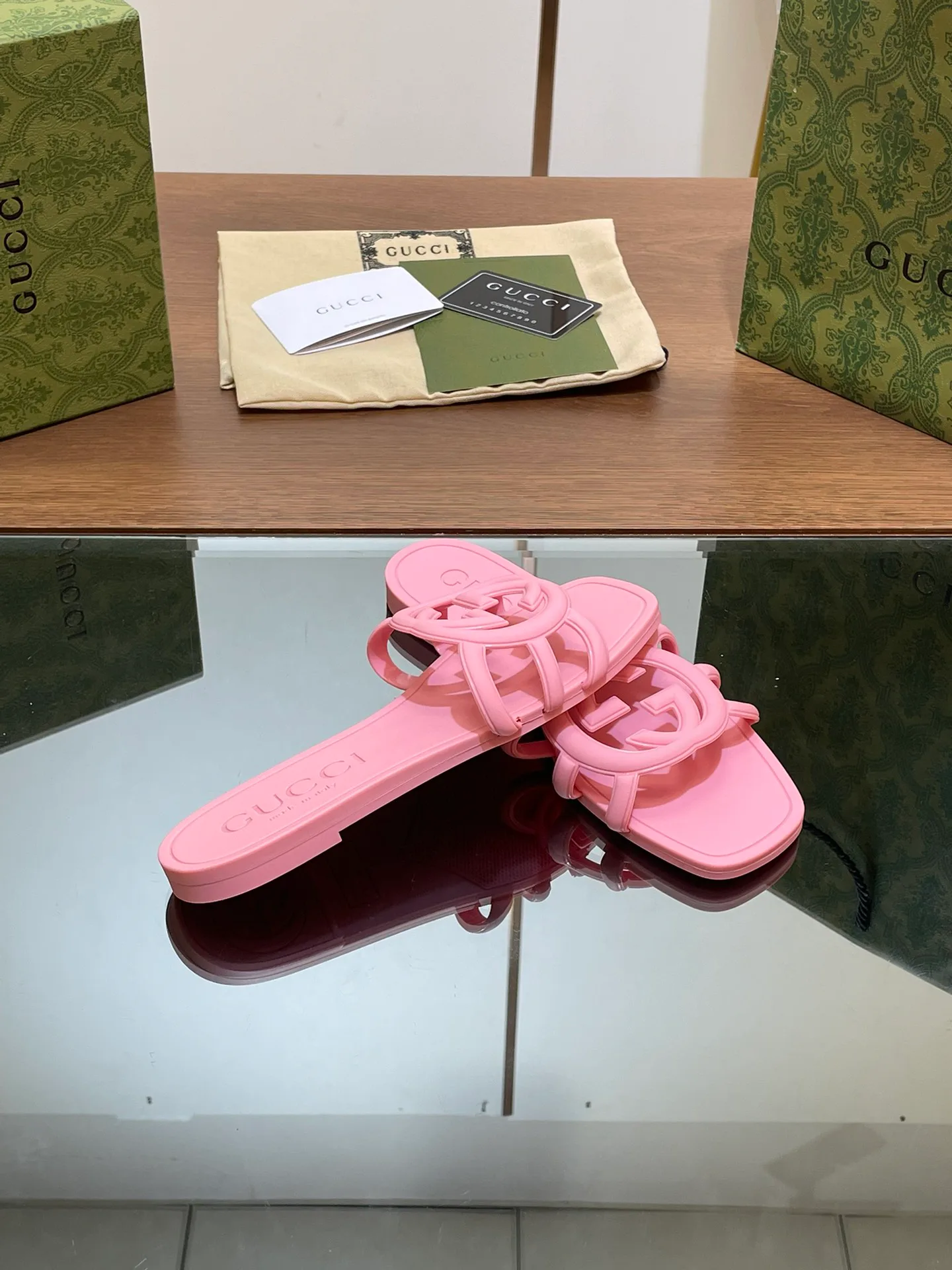 Шлепанцы Женские Gucci 34964