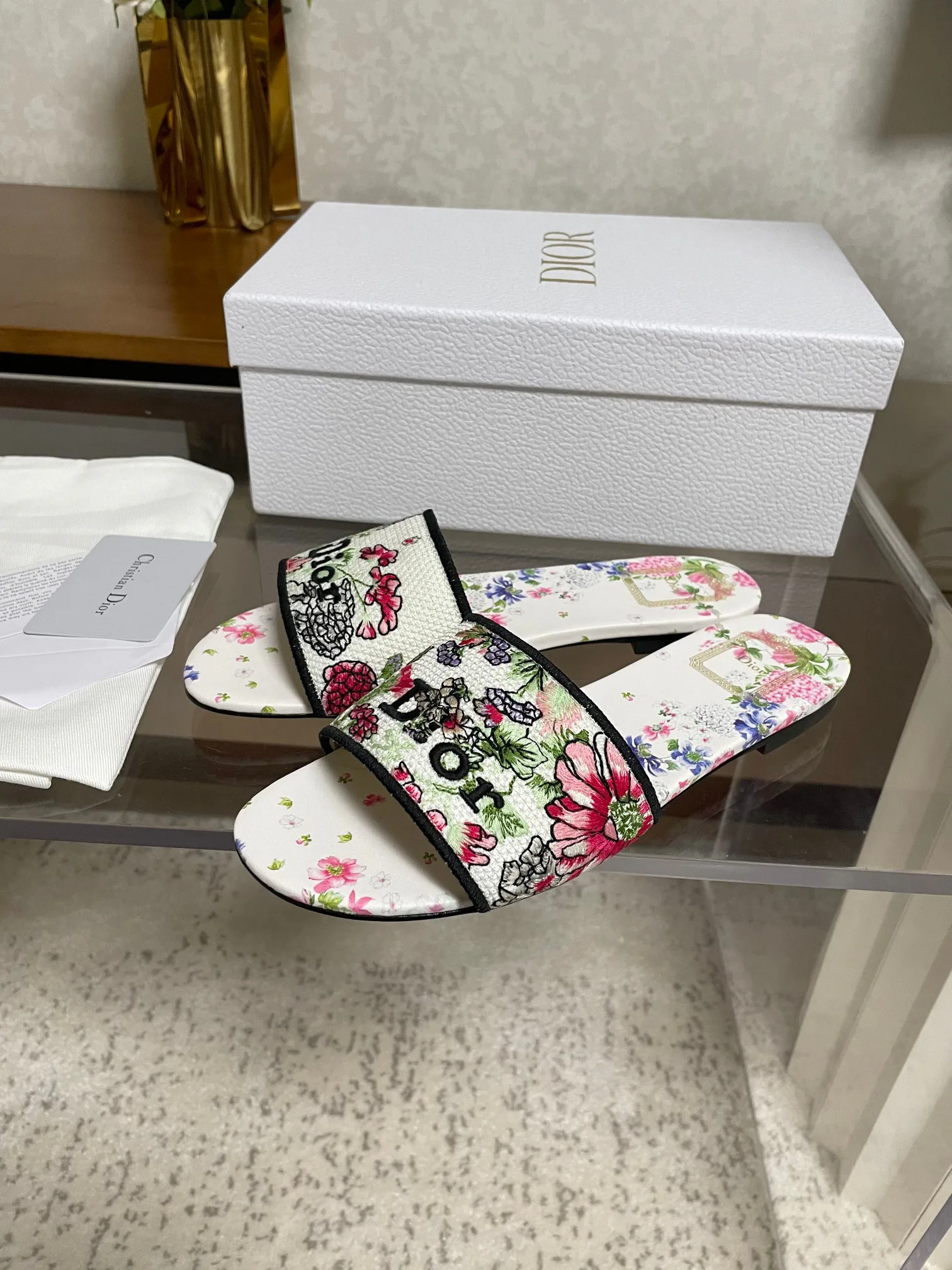 Шлепанцы Женские Christian Dior 18634056