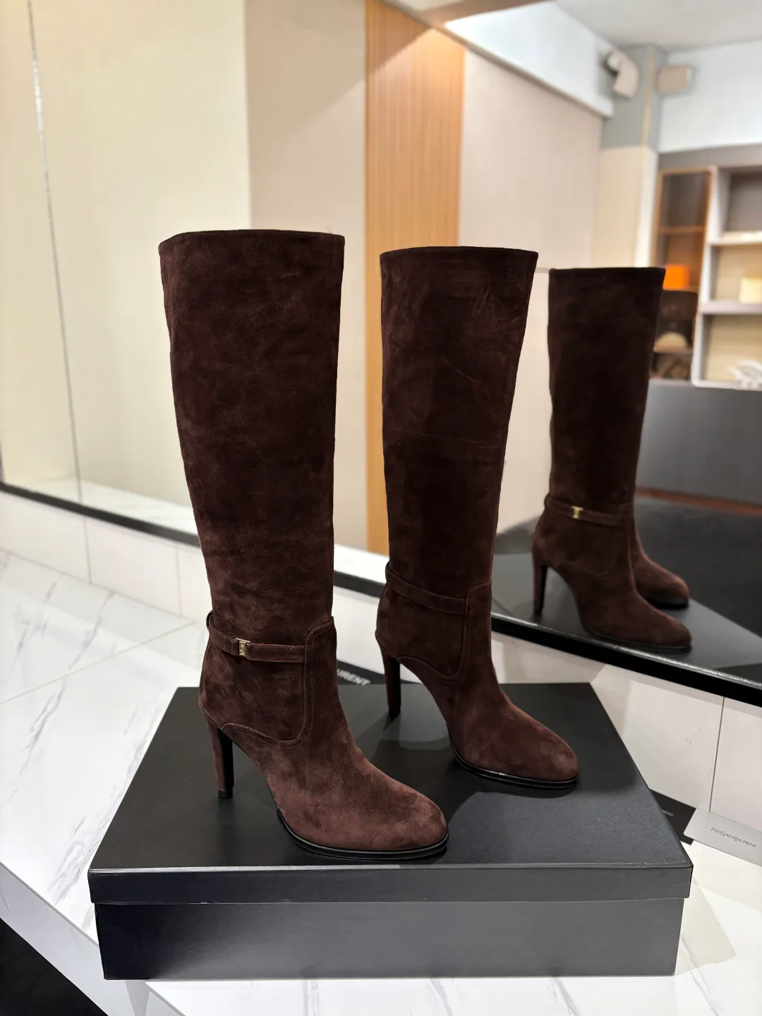 Сапоги Женские Saint Laurent 18508902