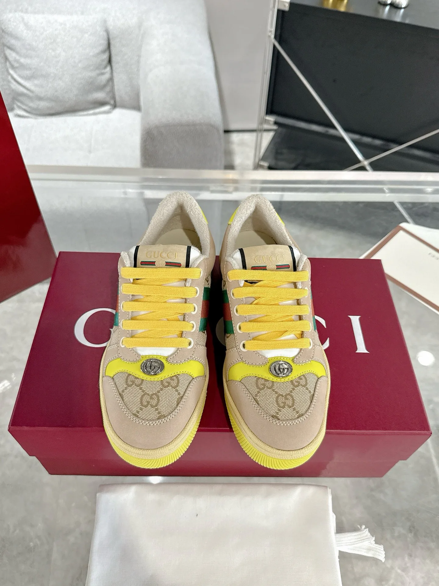 Кроссовки Мужские Gucci 3987018