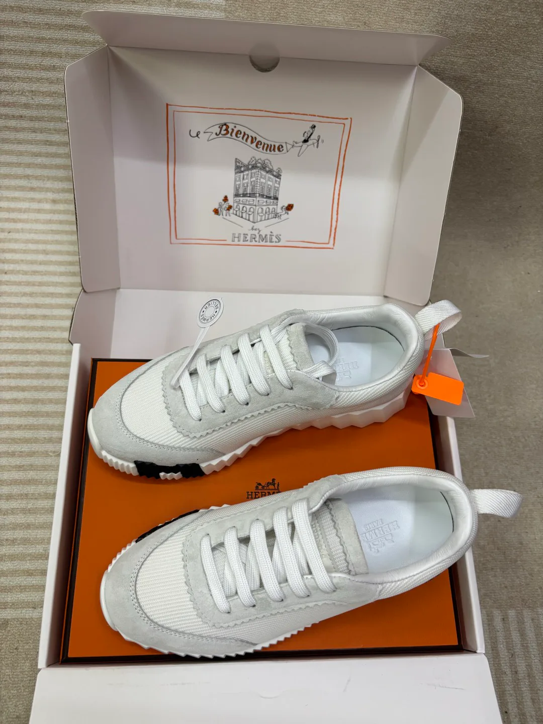 Кроссовки Мужские Hermes 17566528