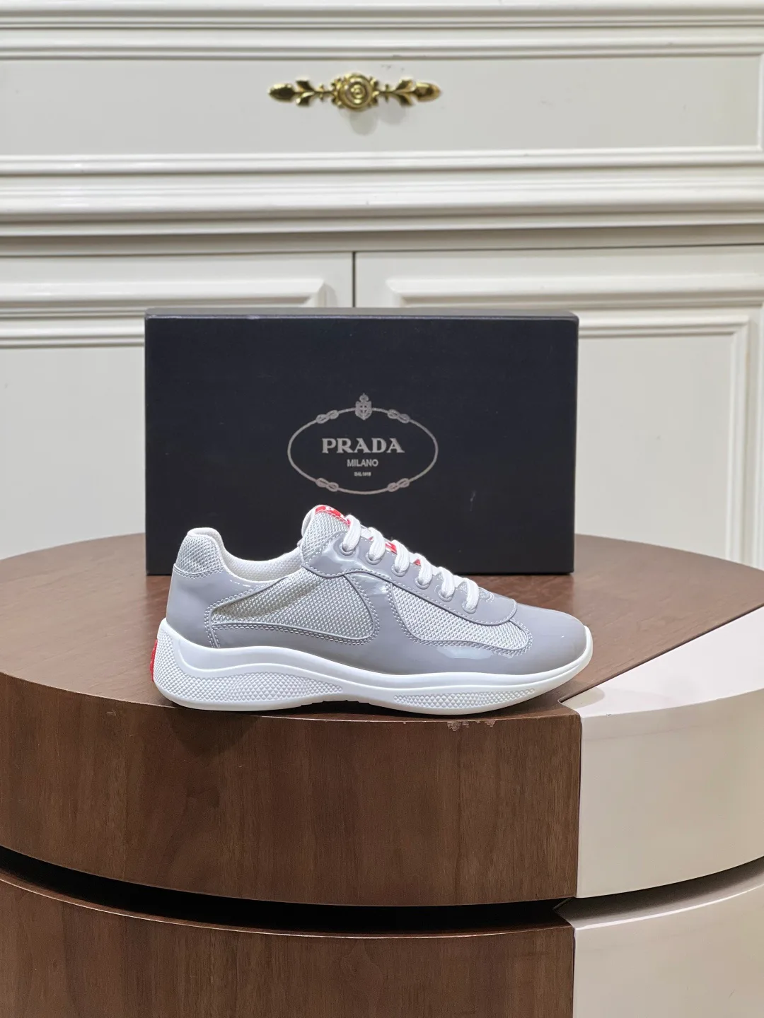 Кроссовки Мужские Prada 476802