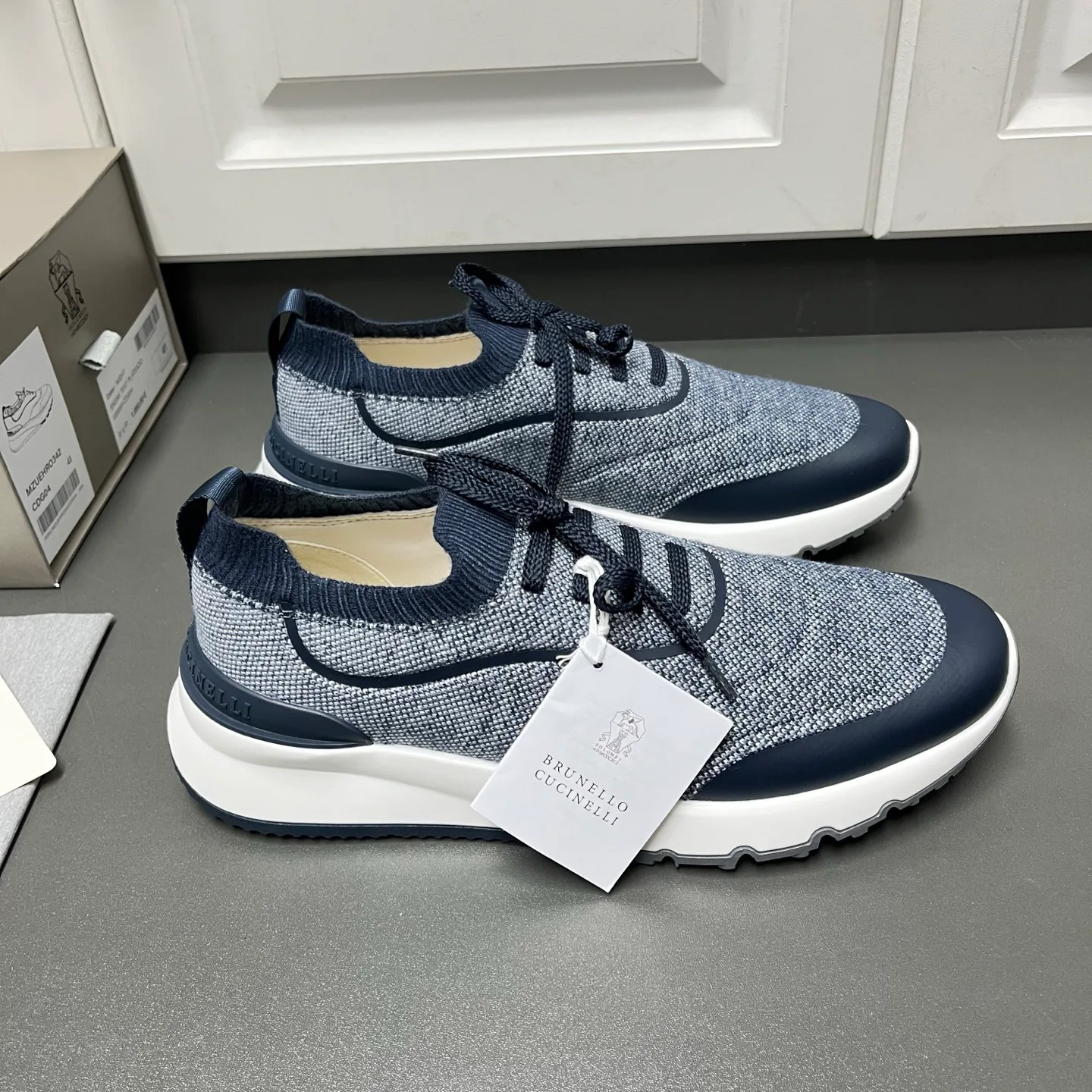 Кроссовки Мужские Brunello Cucinelli 18633753