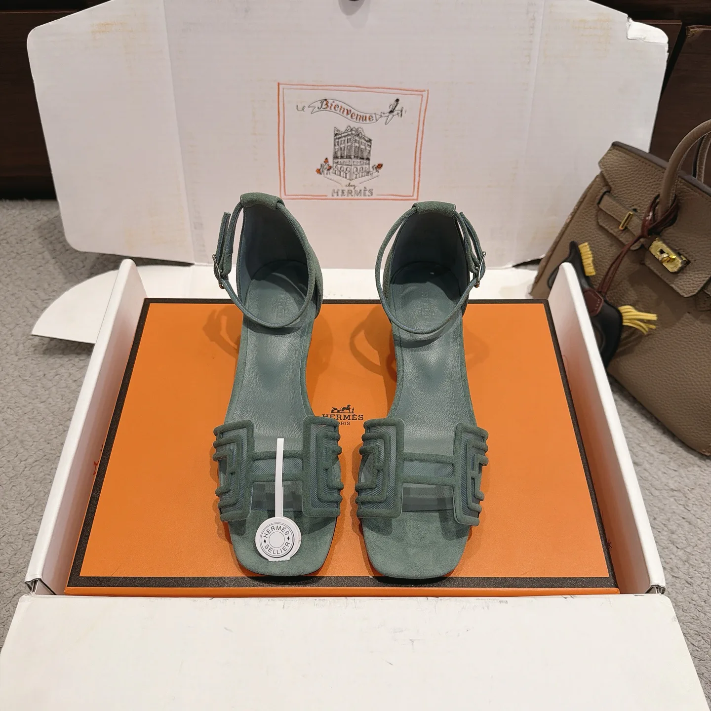 Босоножки Женские Hermes 17787151