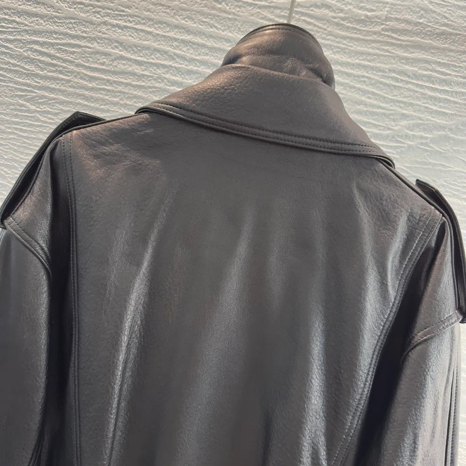 Кожаные Куртки И Дублёнки Женские Saint Laurent 17998668