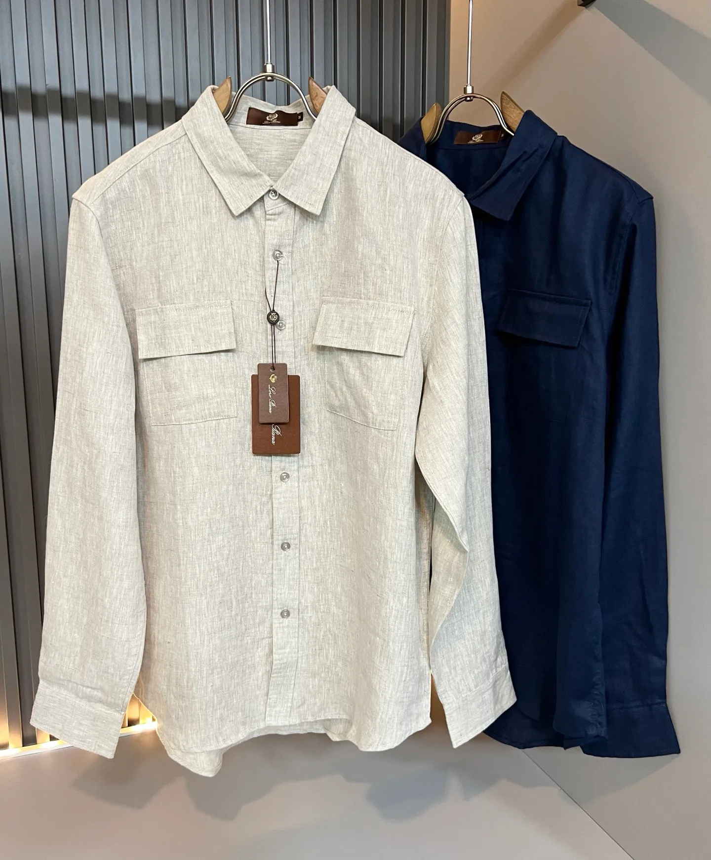 Рубашки Мужские Loro Piana 18292887