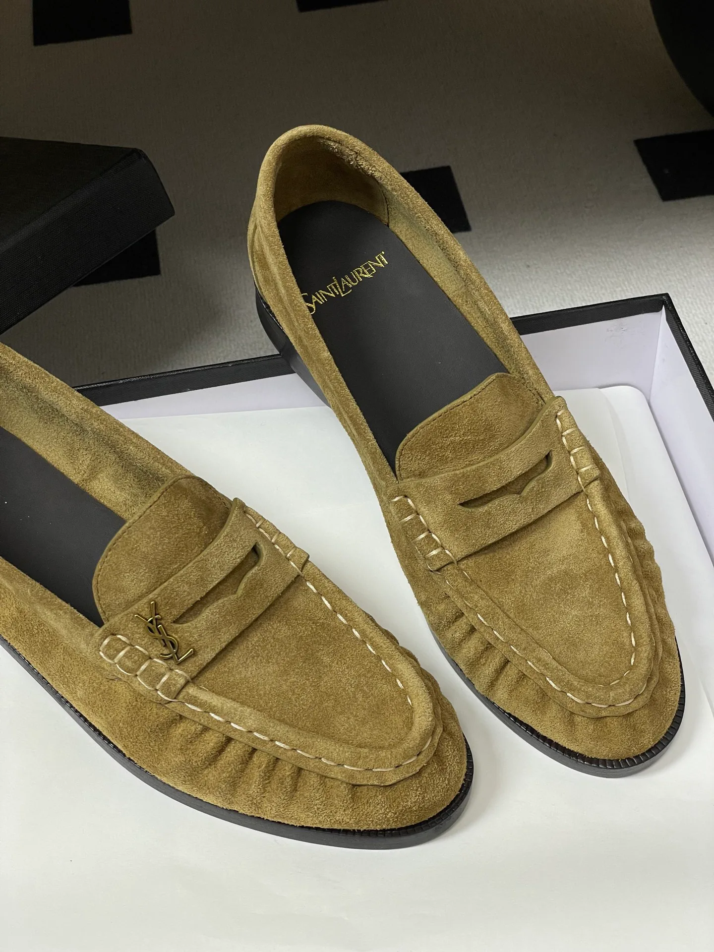 Лоферы И Мокасины Женские Saint Laurent 725664