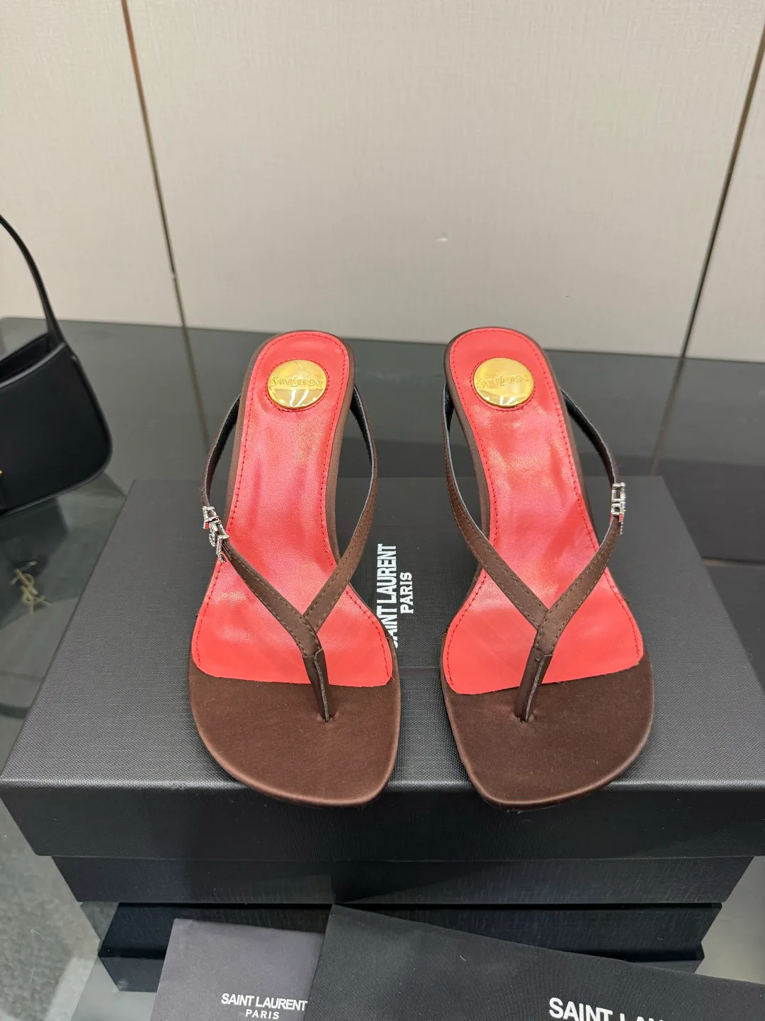 Сандалии Женские Saint Laurent 13164439