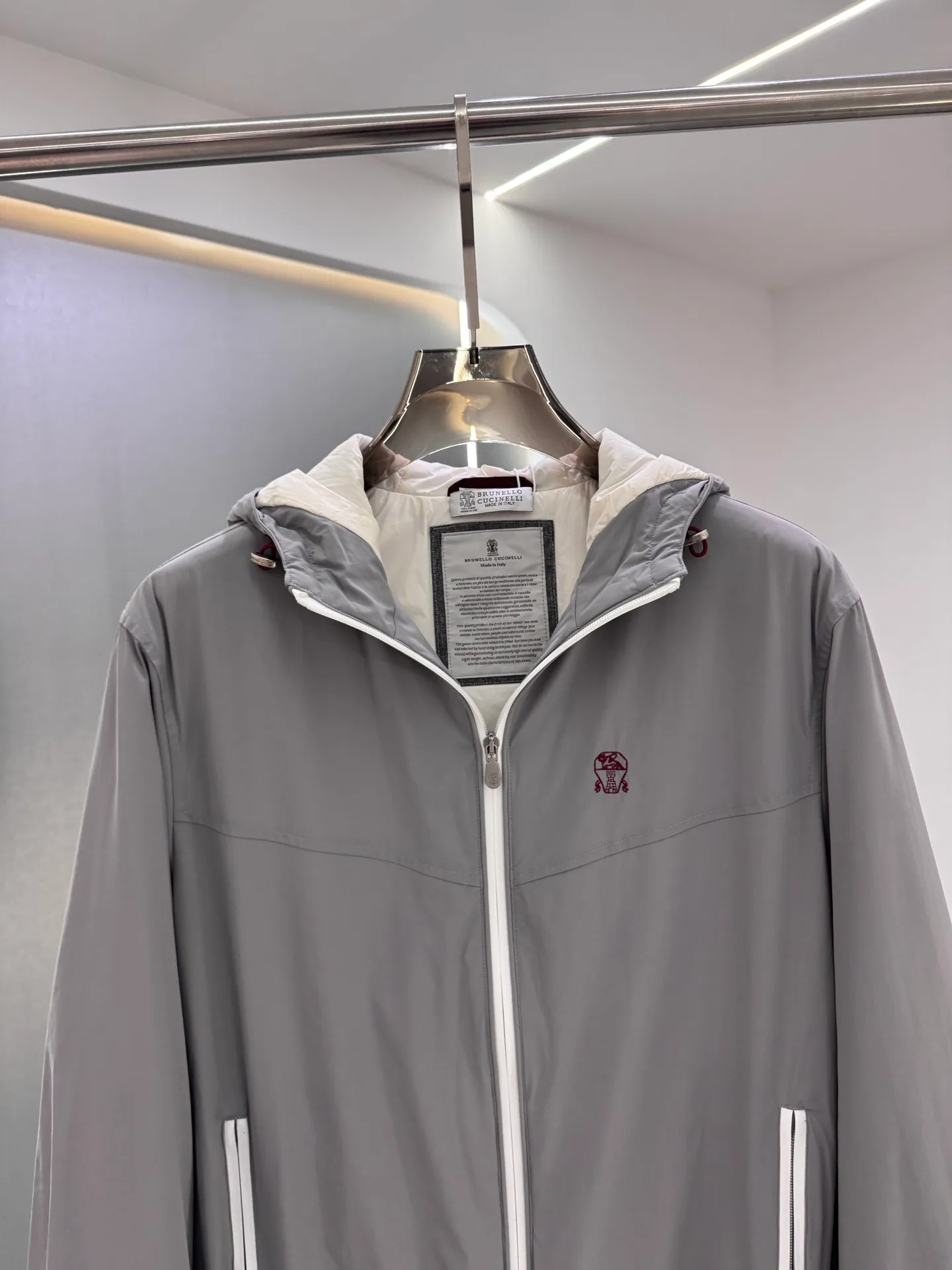 Куртки И Пуховики Мужские Brunello Cucinelli 1847979