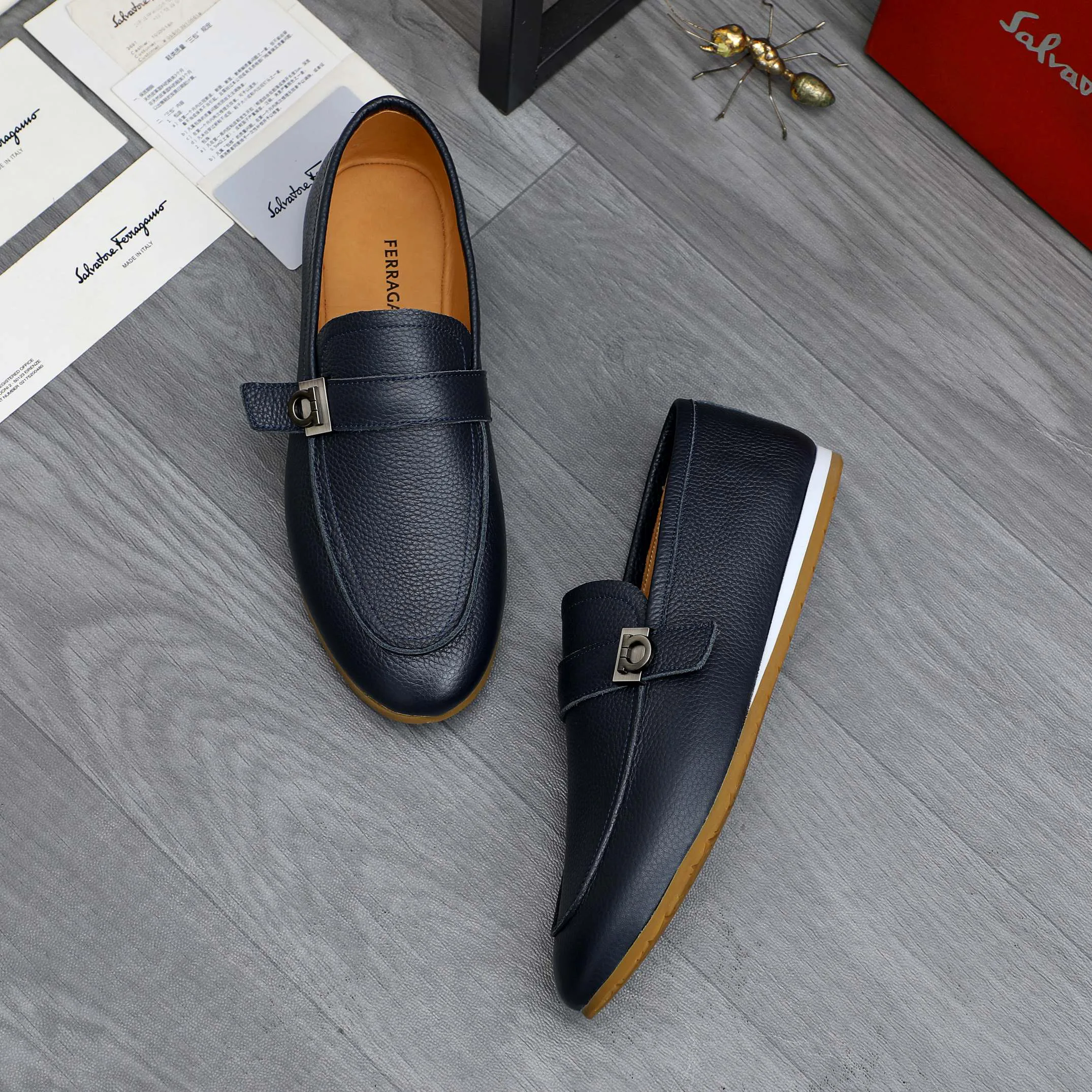 Лоферы И Туфли Мужские Salvatore Ferragamo 17366800