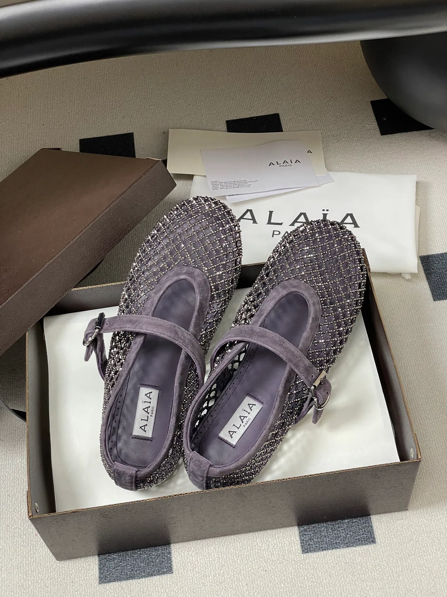 Балетки Женские Alaia 668707
