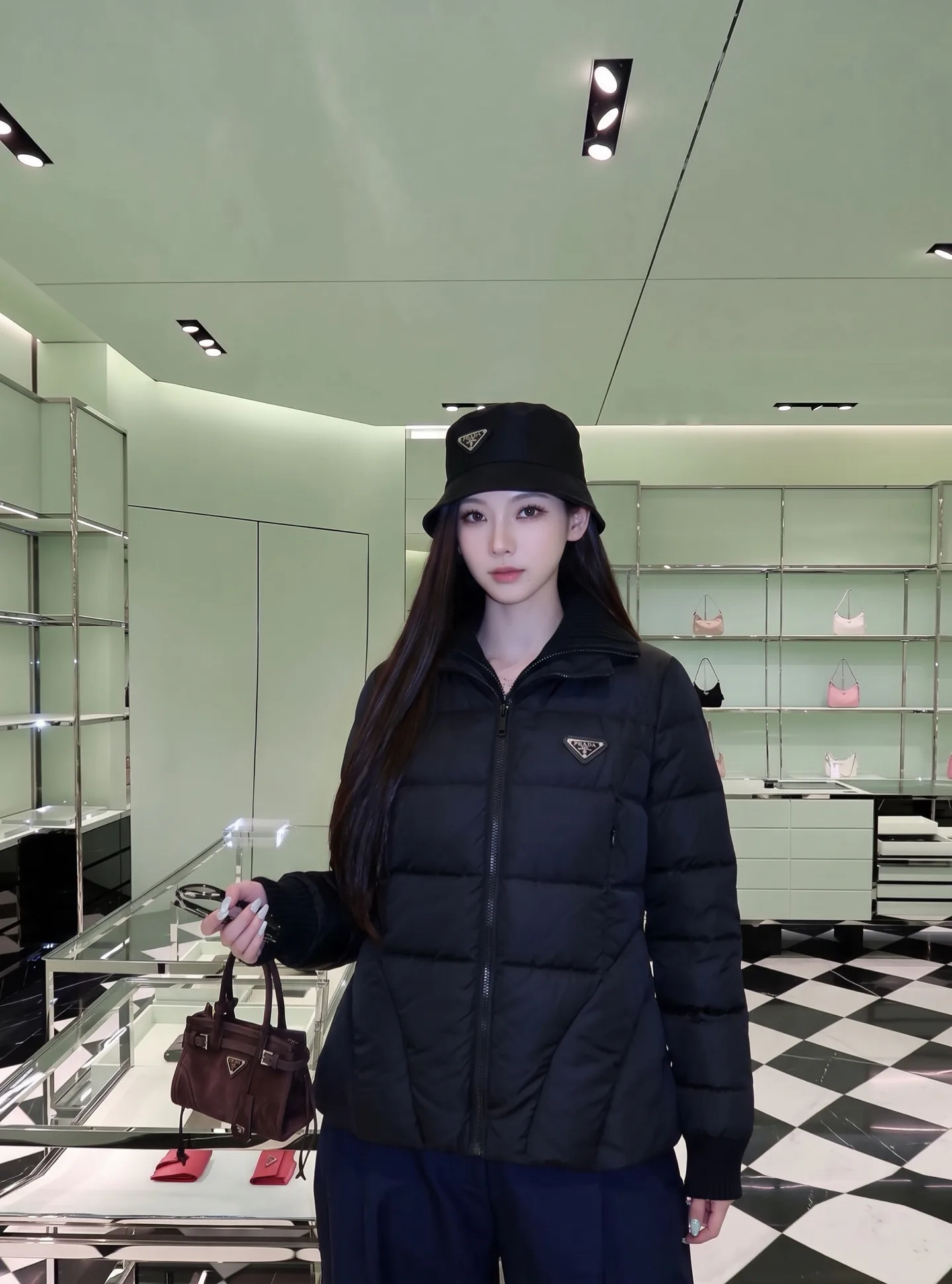 Куртки И Пуховики Женские Prada 19293991