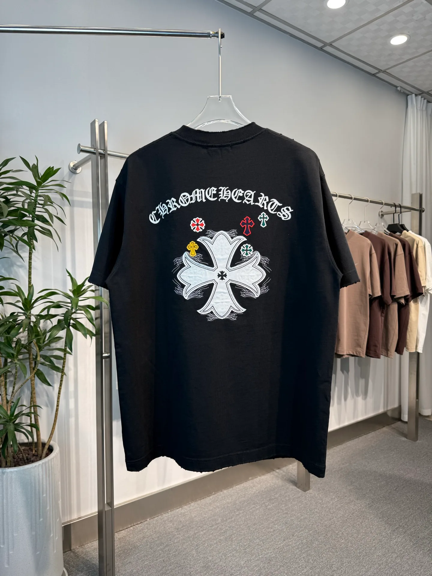 Футболки Женские Chrome Hearts 11528701