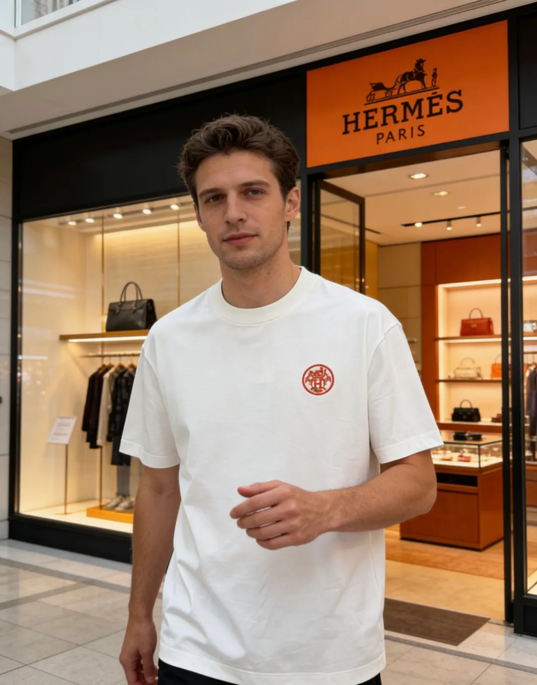 Футболки Мужские Hermes 13442021
