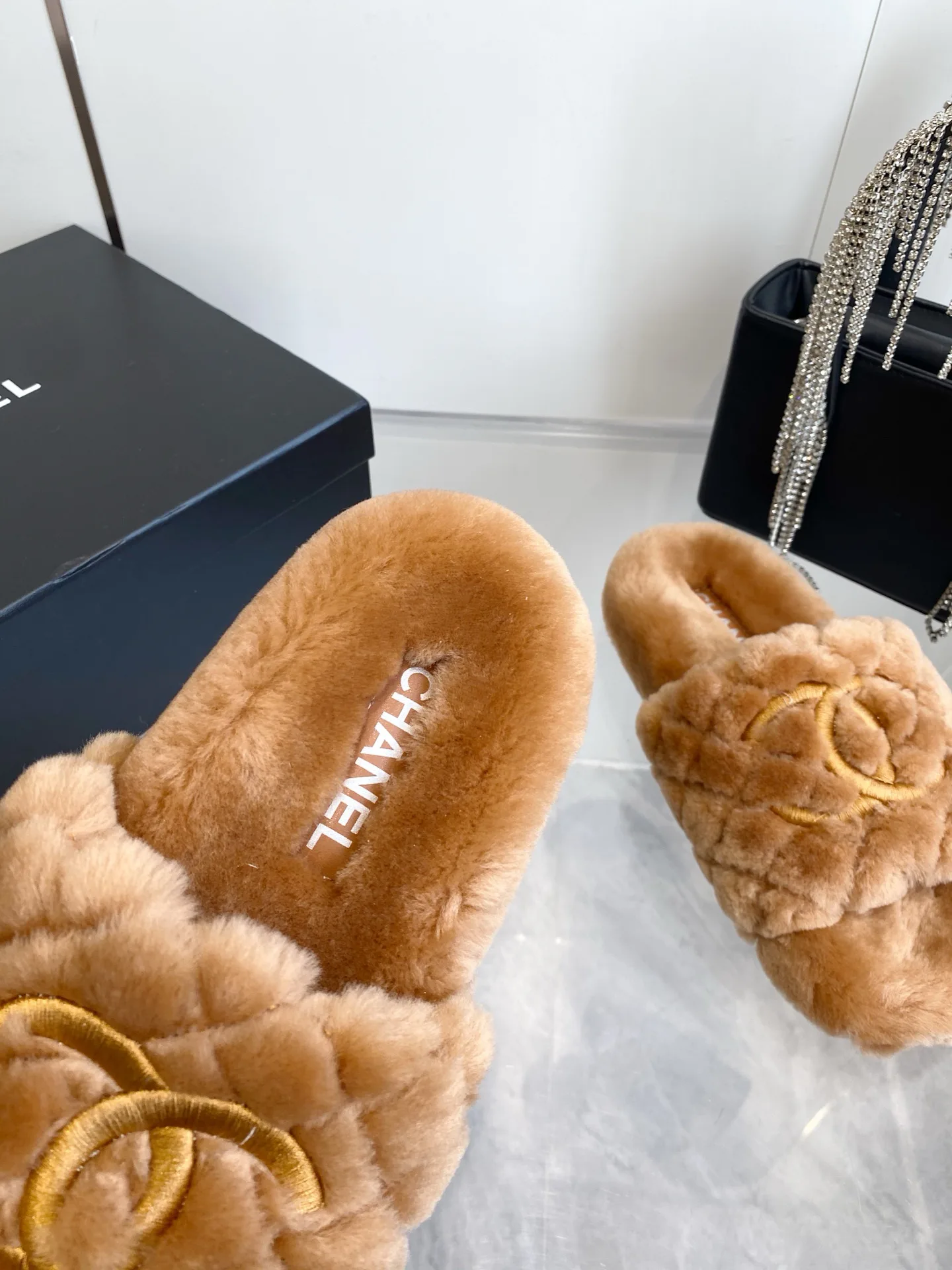 Тапочки Женские Chanel 94768