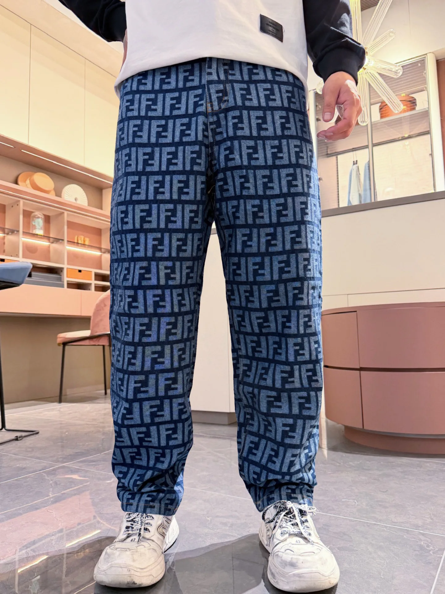 Джинсы Мужские Fendi 18596828