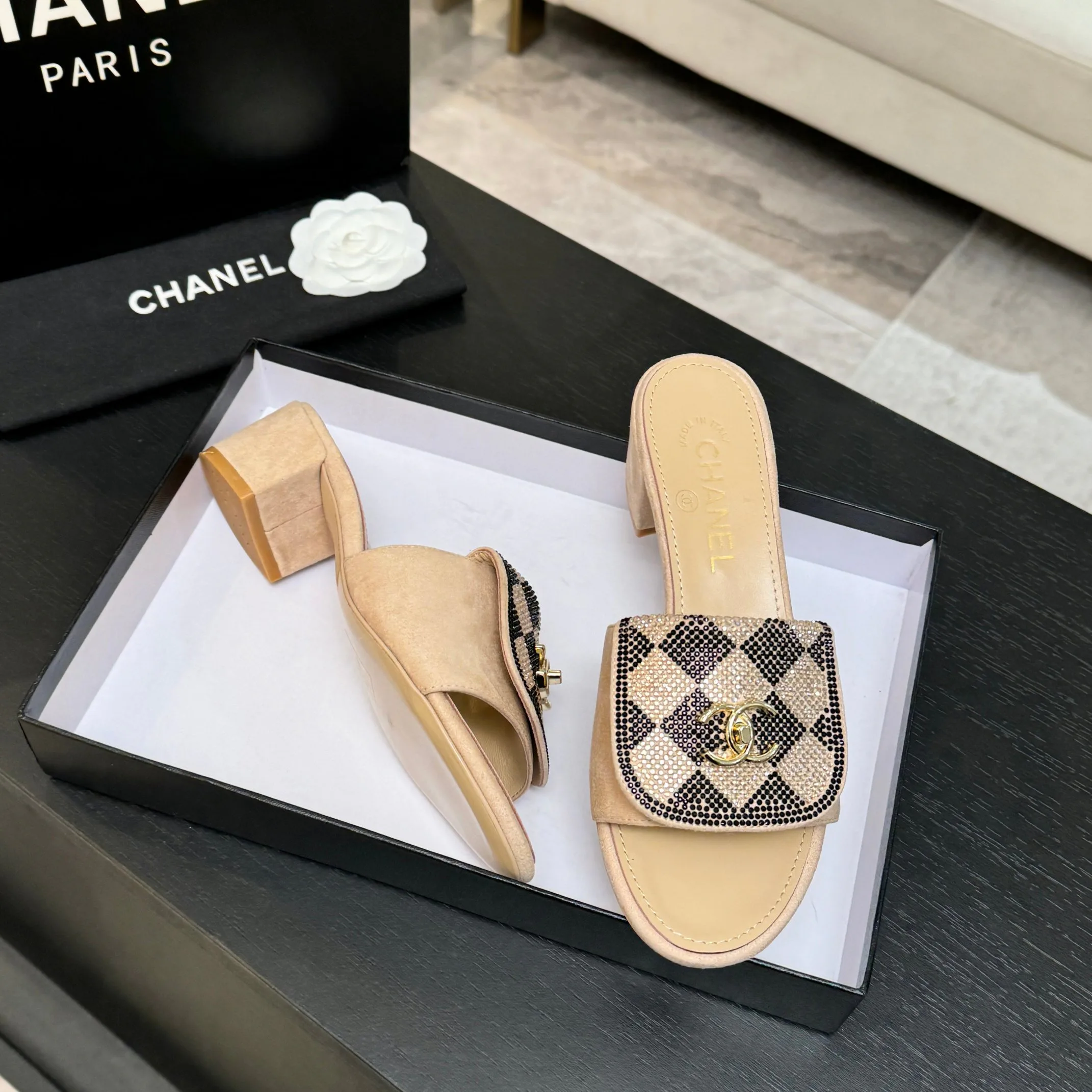 Босоножки Женские Chanel 1468220