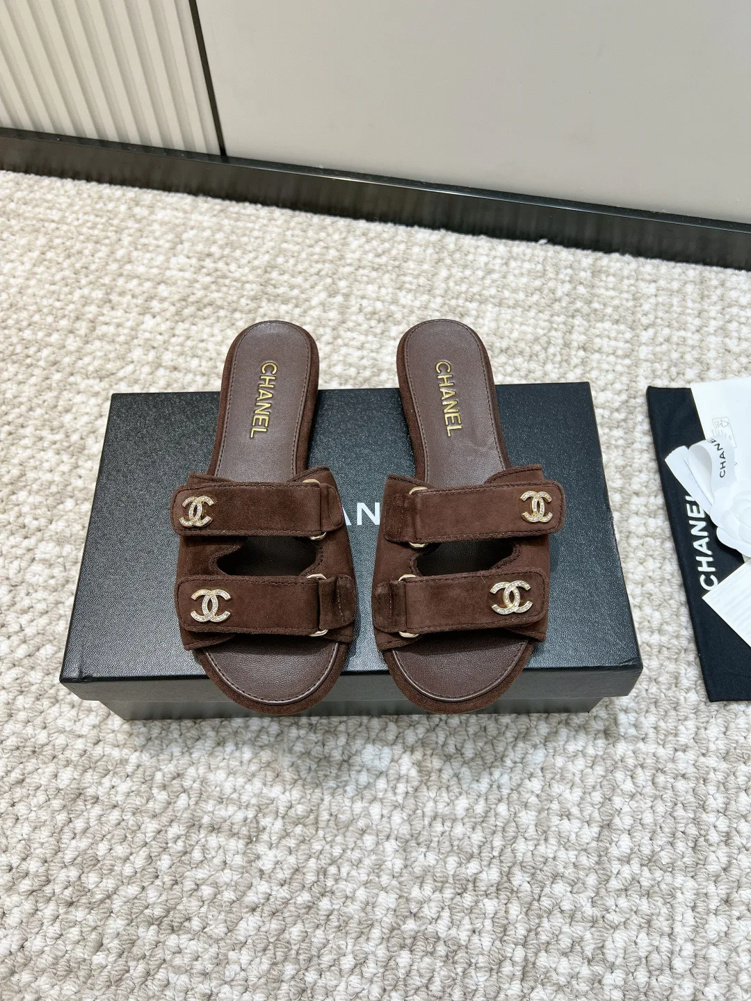 Шлепанцы Женские Chanel 15328866