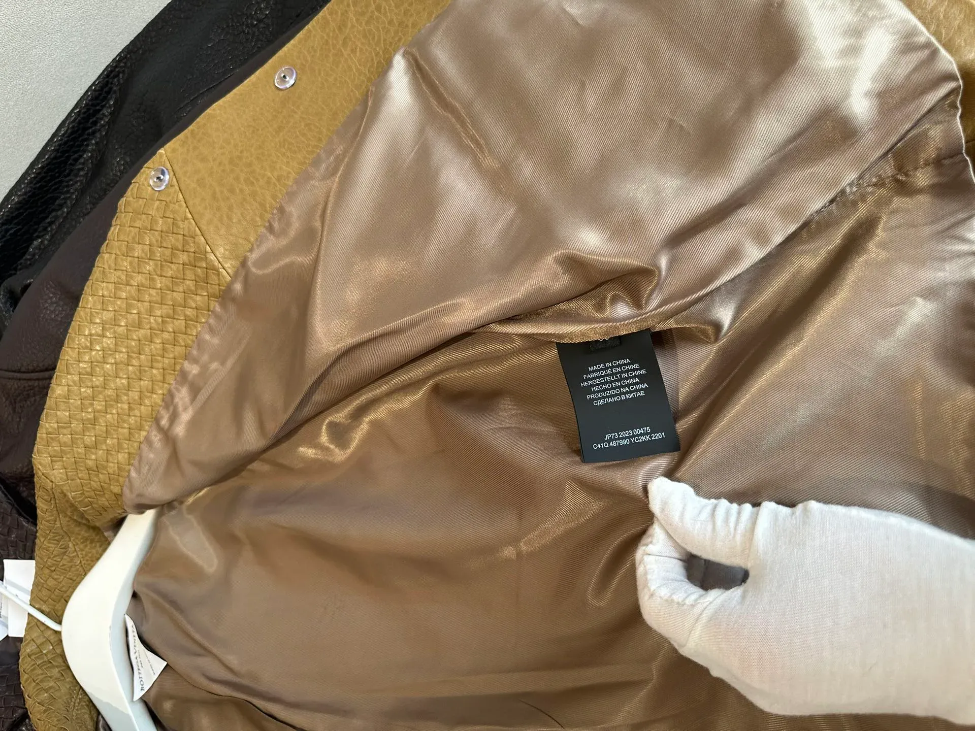 Кожаные Куртки И Дублёнки Женские Bottega Veneta 5279967