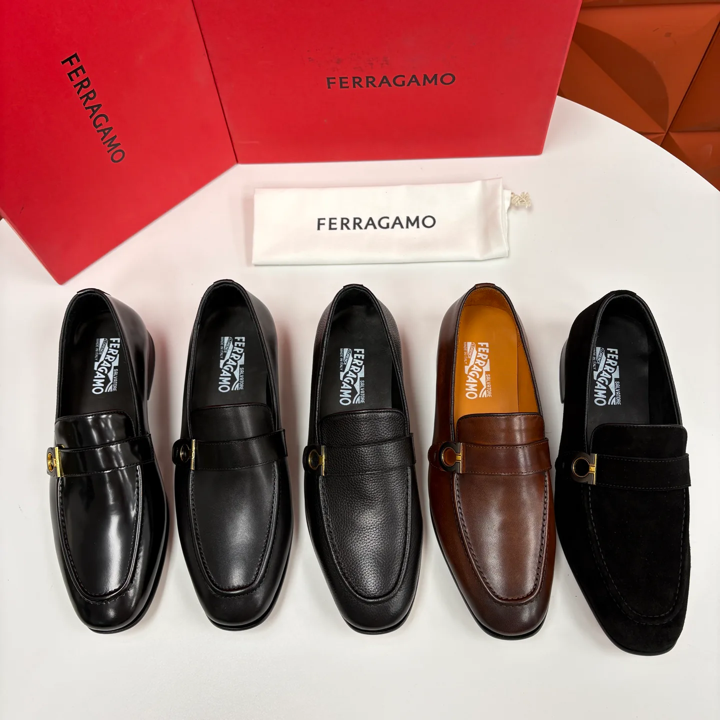 Лоферы И Туфли Мужские Salvatore Ferragamo 13140885
