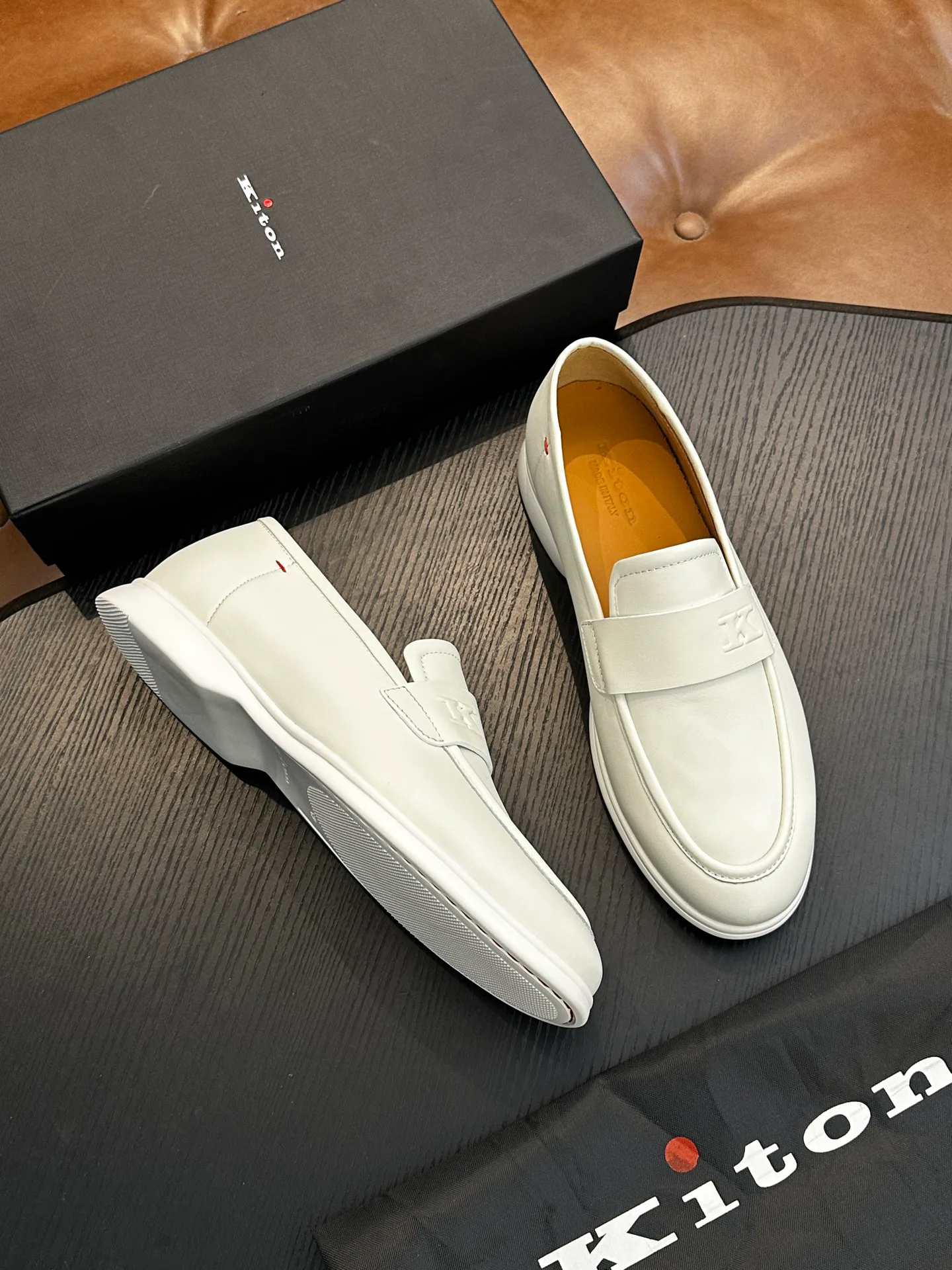 Лоферы И Туфли Мужские Kiton 1094325