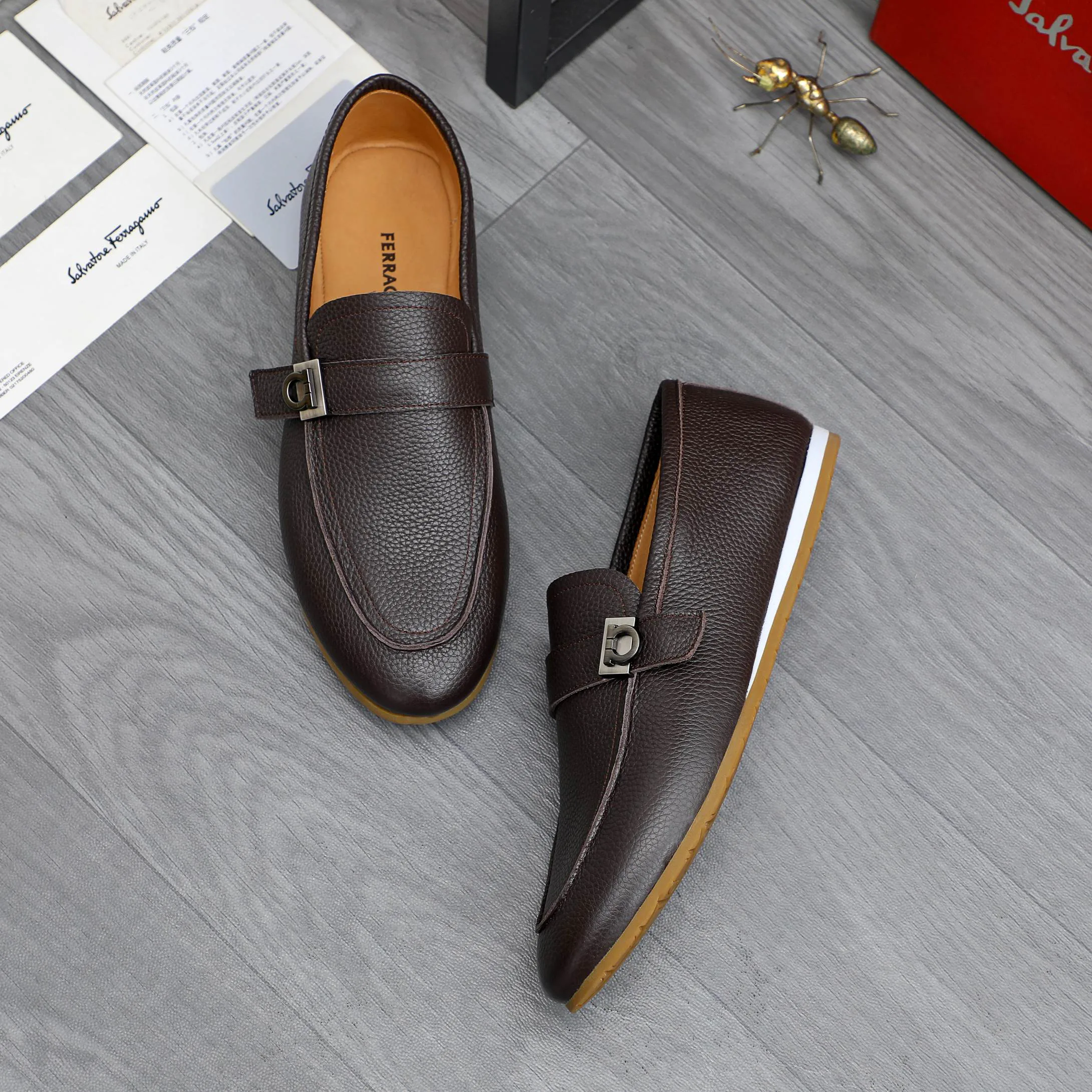 Лоферы И Туфли Мужские Salvatore Ferragamo 17366801