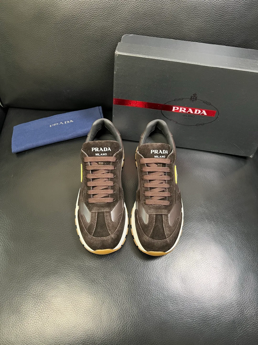 Кроссовки Женские Prada 471668