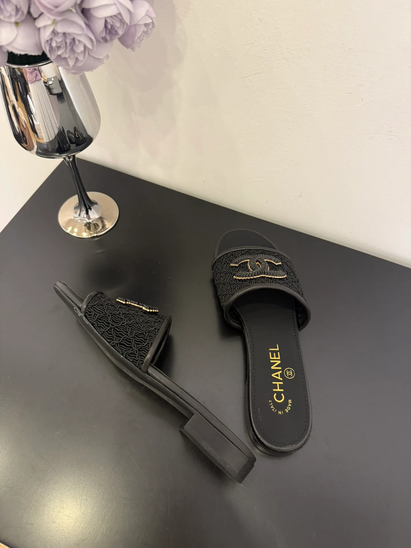 Шлепанцы Женские Chanel 89957