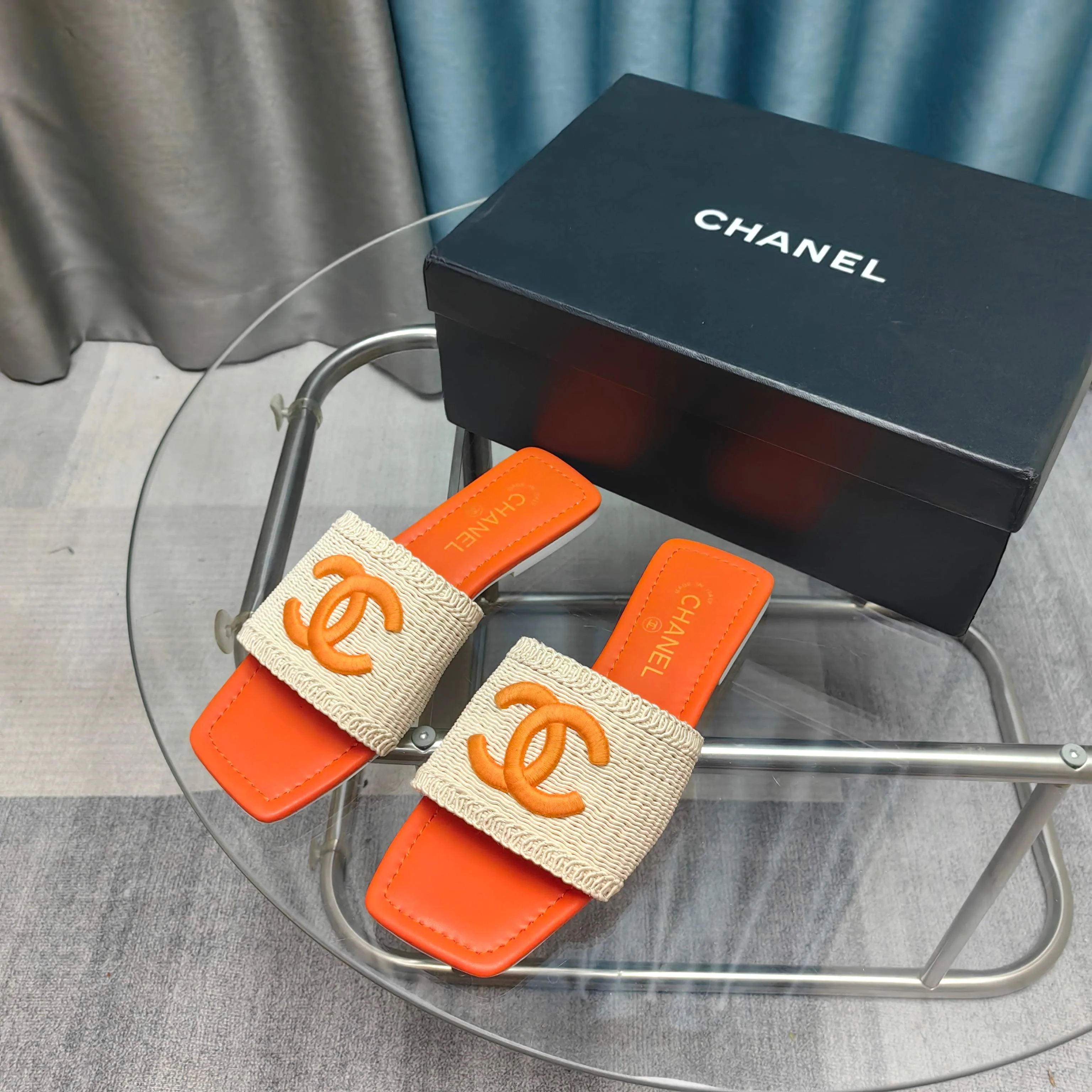 Шлепанцы Женские Chanel 5138