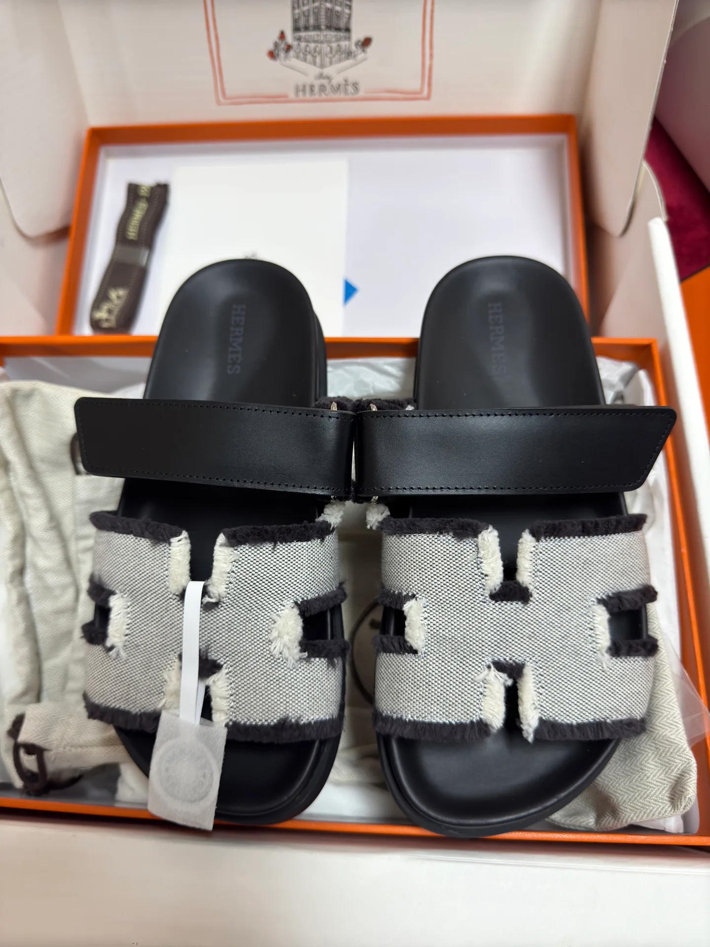 Шлепанцы Женские Hermes 5686