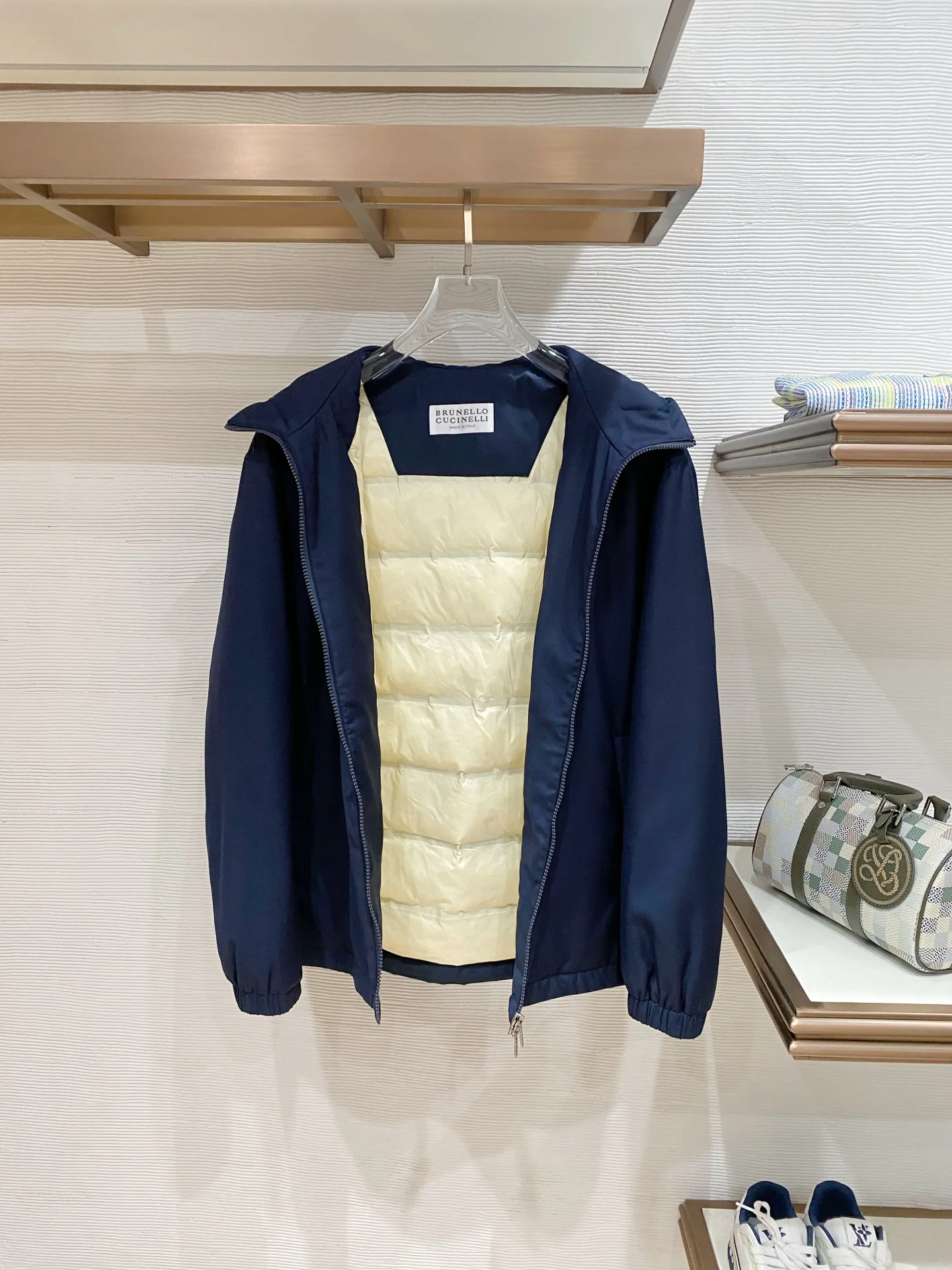 Куртки И Пуховики Мужские Brunello Cucinelli 1843783