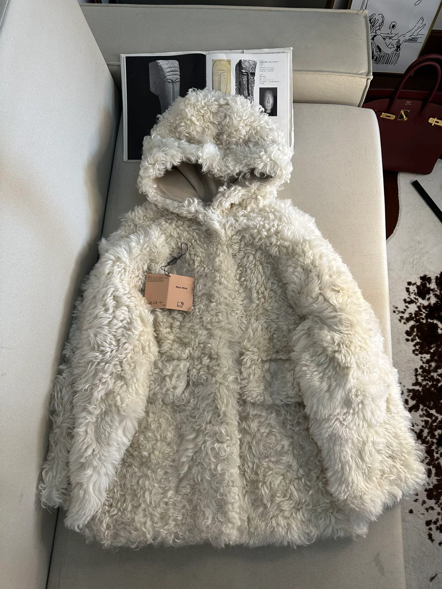 Кожаные Куртки И Дублёнки Женские Miu Miu 415272