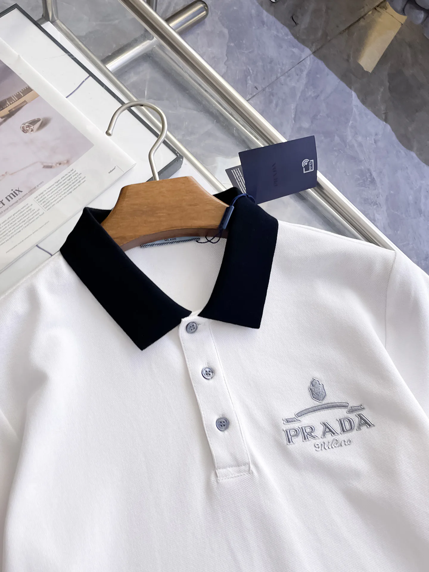 Рубашки Мужские Prada 17579647