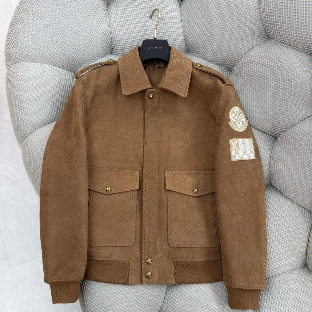 Кожаные Куртки И Дублёнки Мужские Louis Vuitton 610210