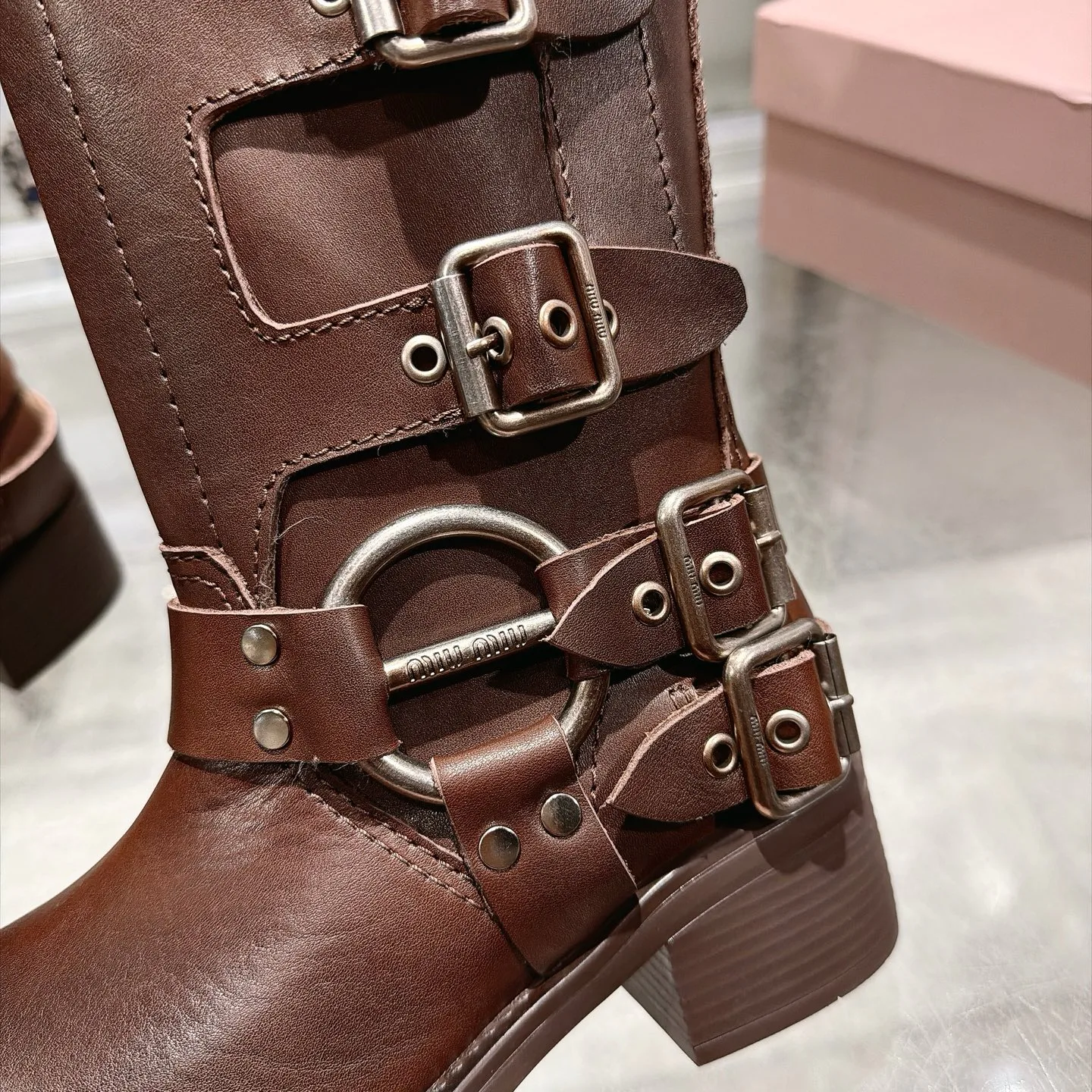 Сапоги Женские Miu Miu 18025421