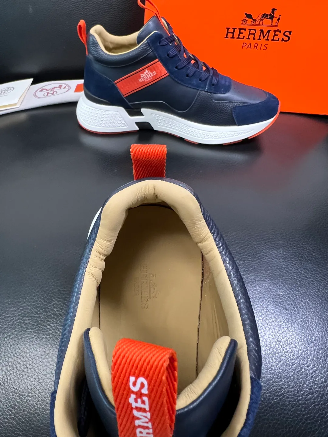 Кроссовки Мужские Hermes 471659