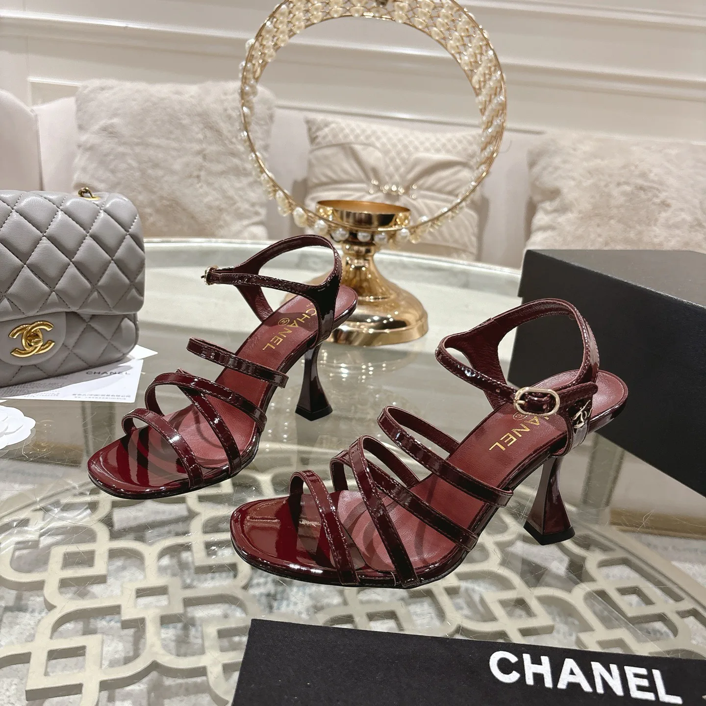 Босоножки Женские Chanel 384915