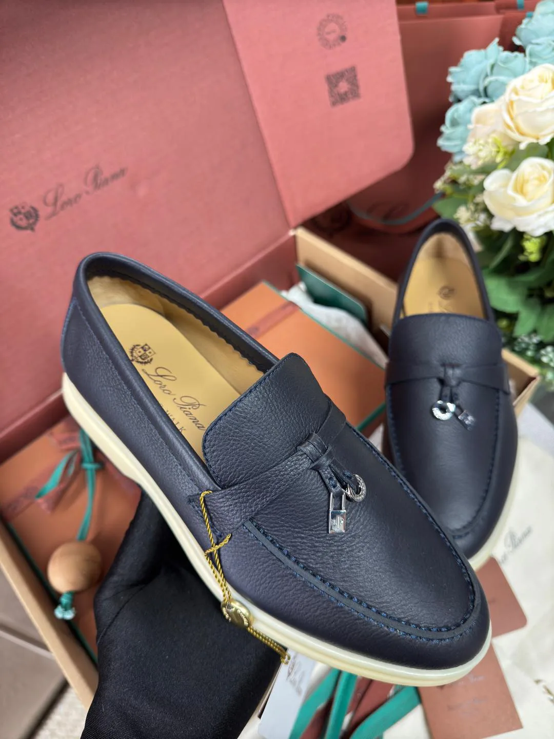 Лоферы Женские Loro Piana 10668