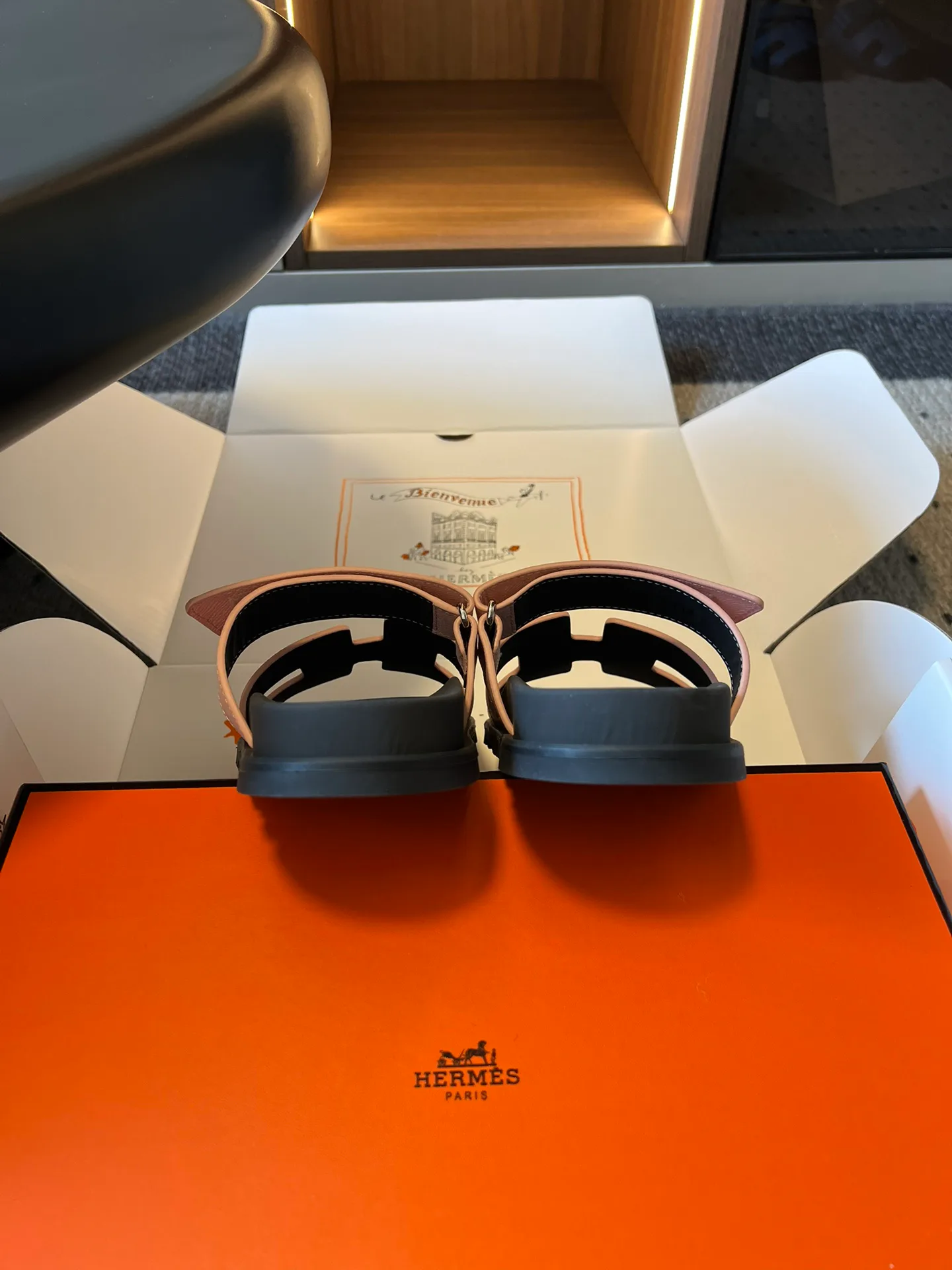 Шлепанцы Женские Hermes 12201738