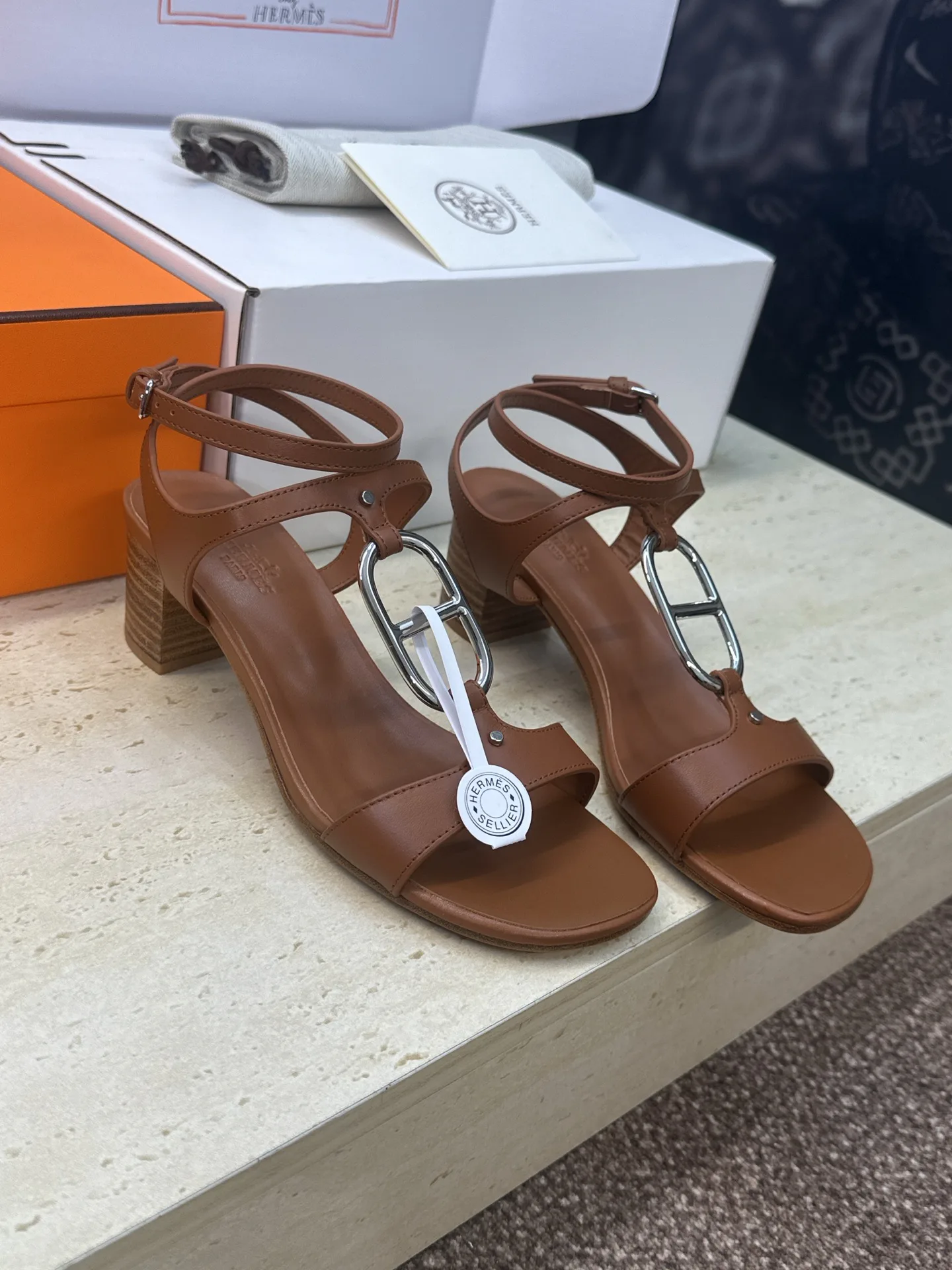 Босоножки Женские Hermes 11465203