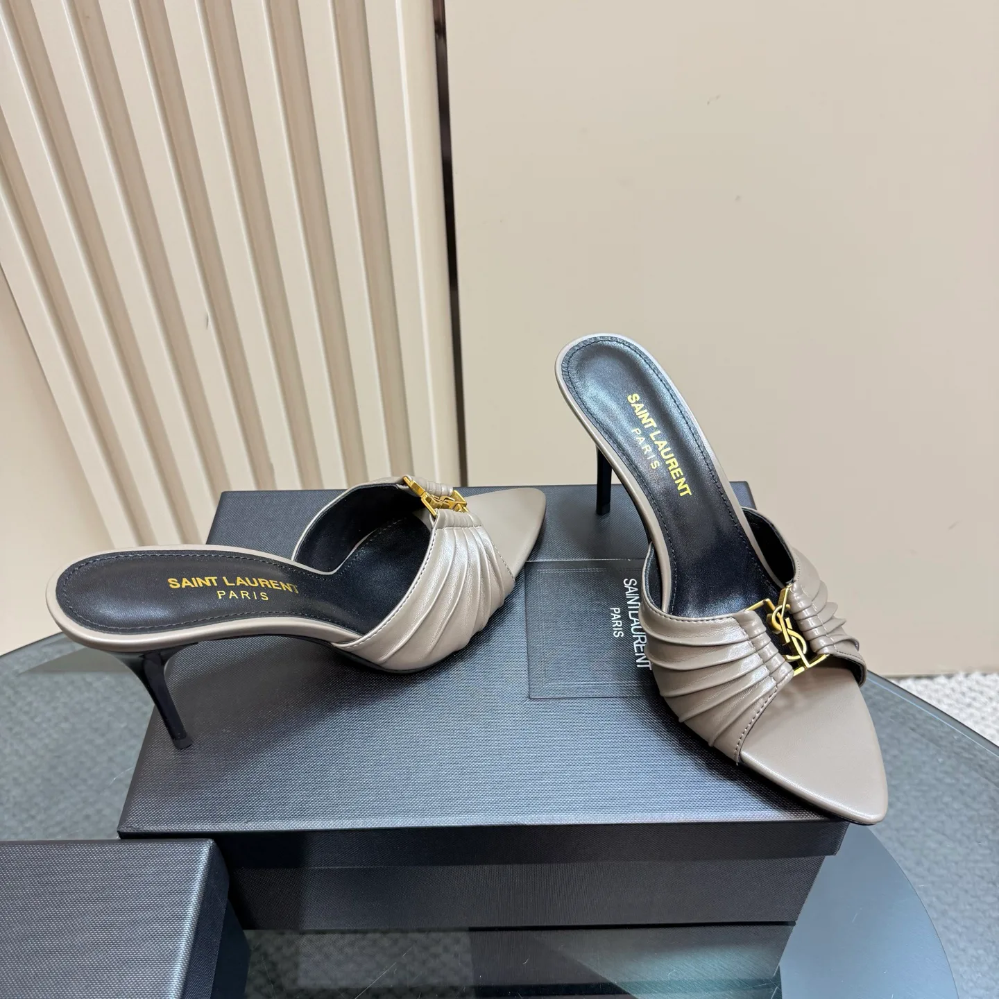 Босоножки Женские Saint Laurent 1883629