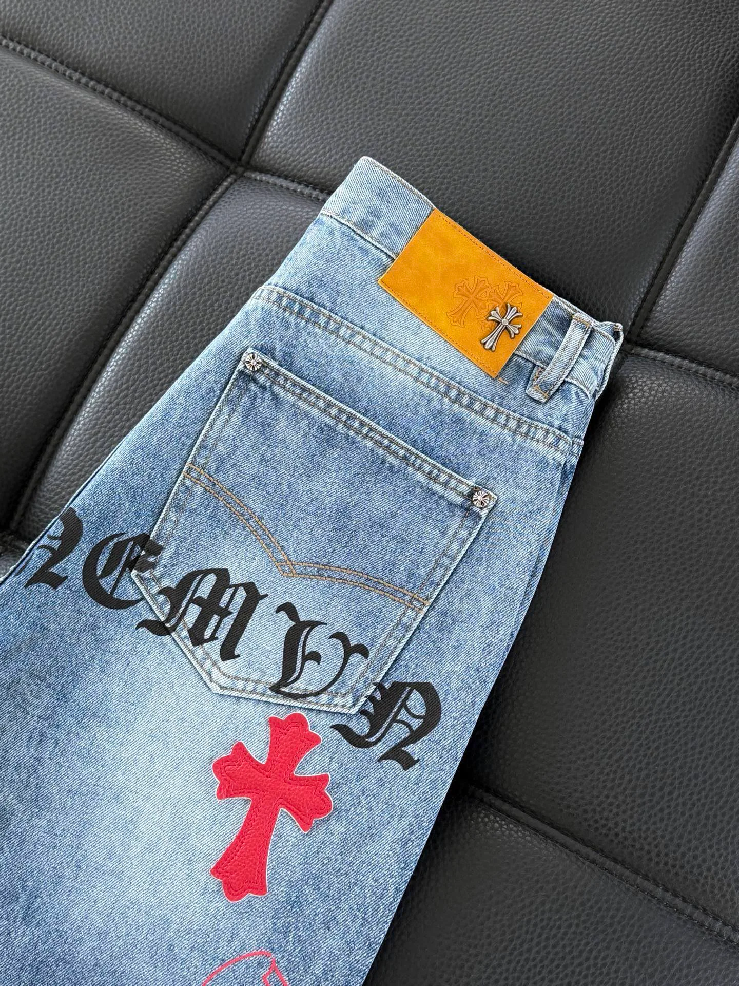 Джинсы Женские Chrome Hearts 3375346