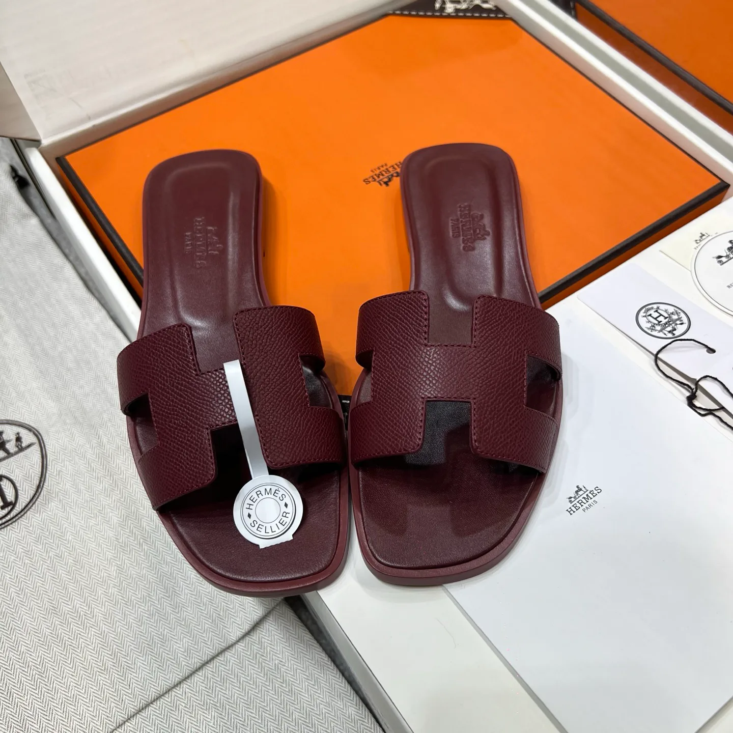Шлепанцы Женские Hermes 5156723