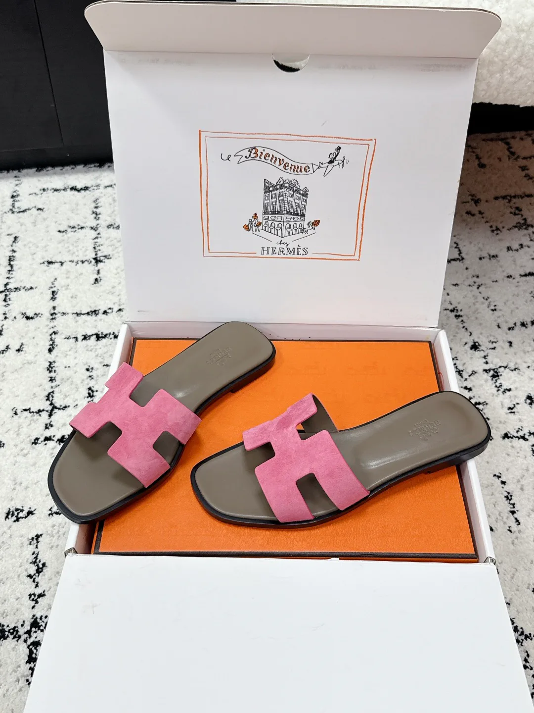 Шлепанцы Женские Hermes 814555