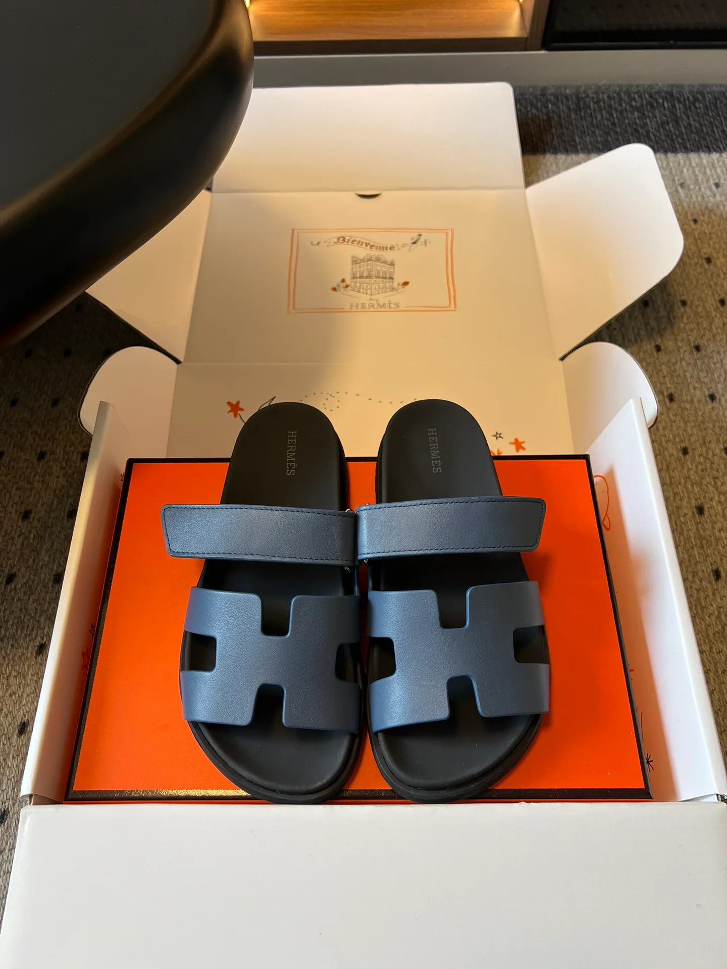 Шлепанцы Женские Hermes 12201758