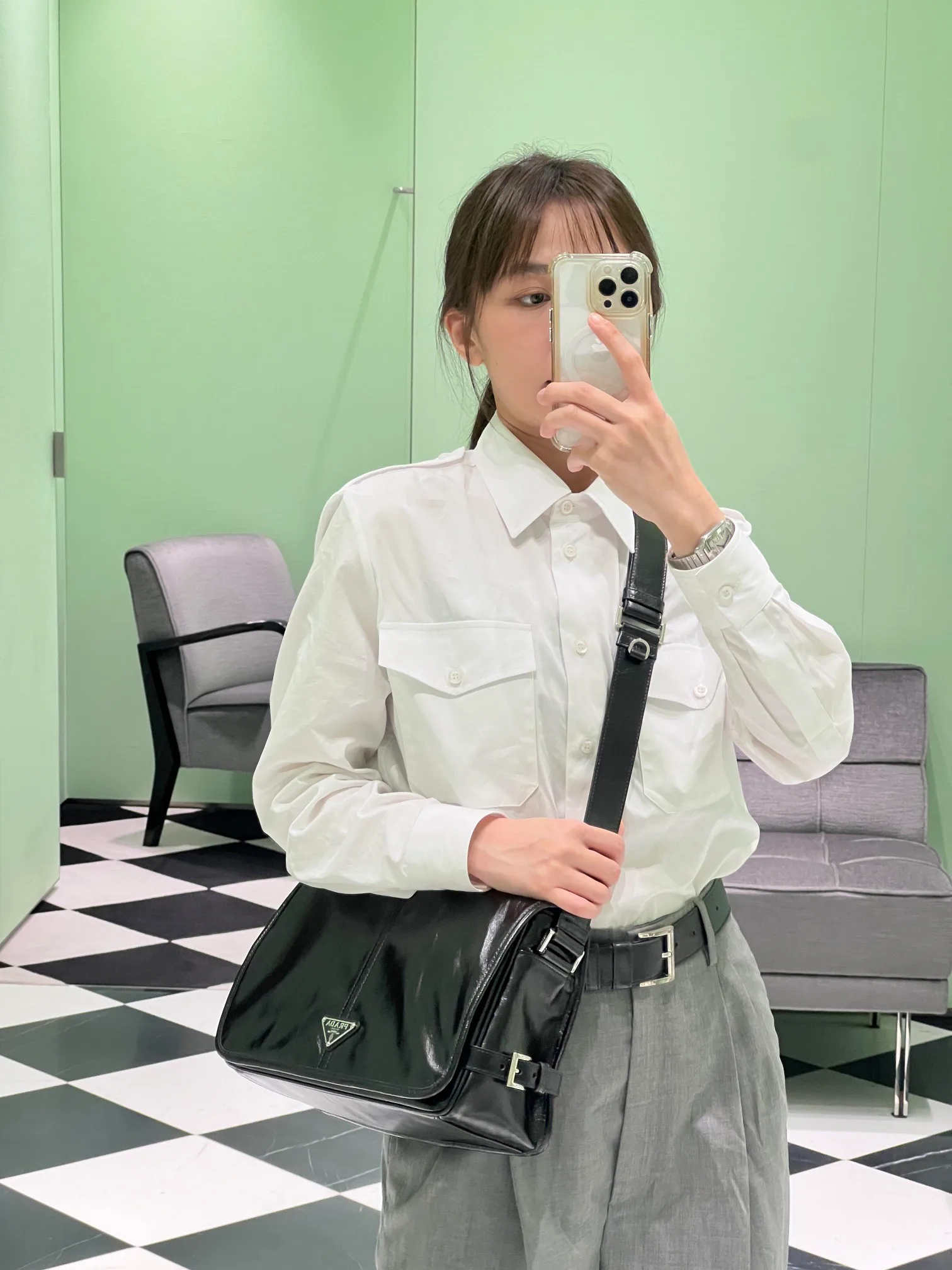 Поясные Сумки Мужские Prada 9030