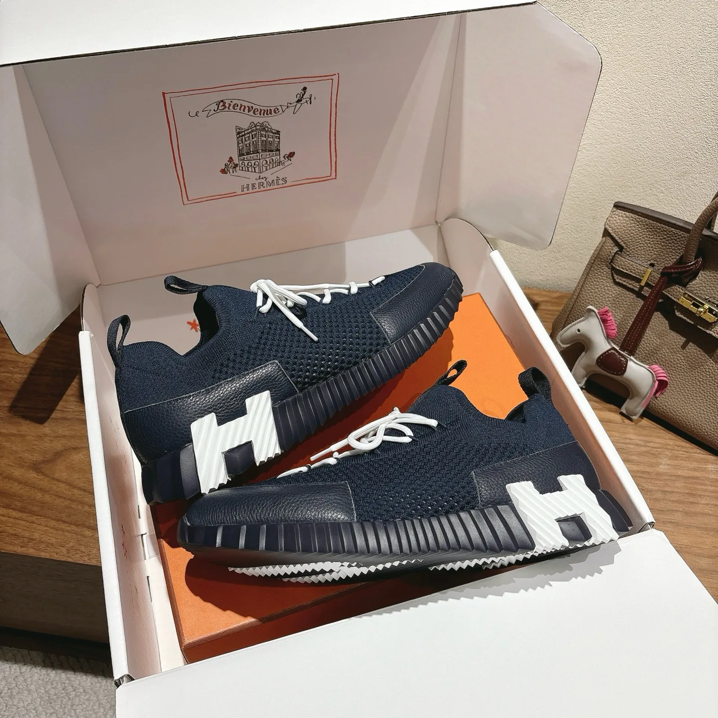 Кроссовки Женские Hermes 4852662