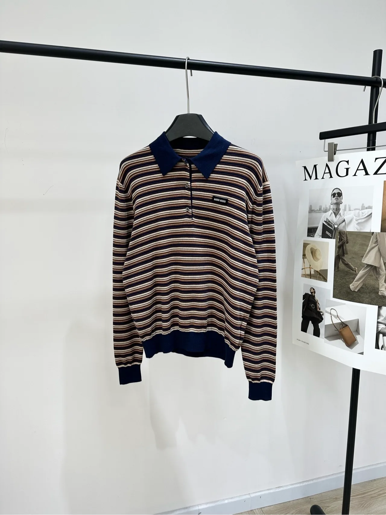 Лонгсливы Мужские Miu Miu 11209381